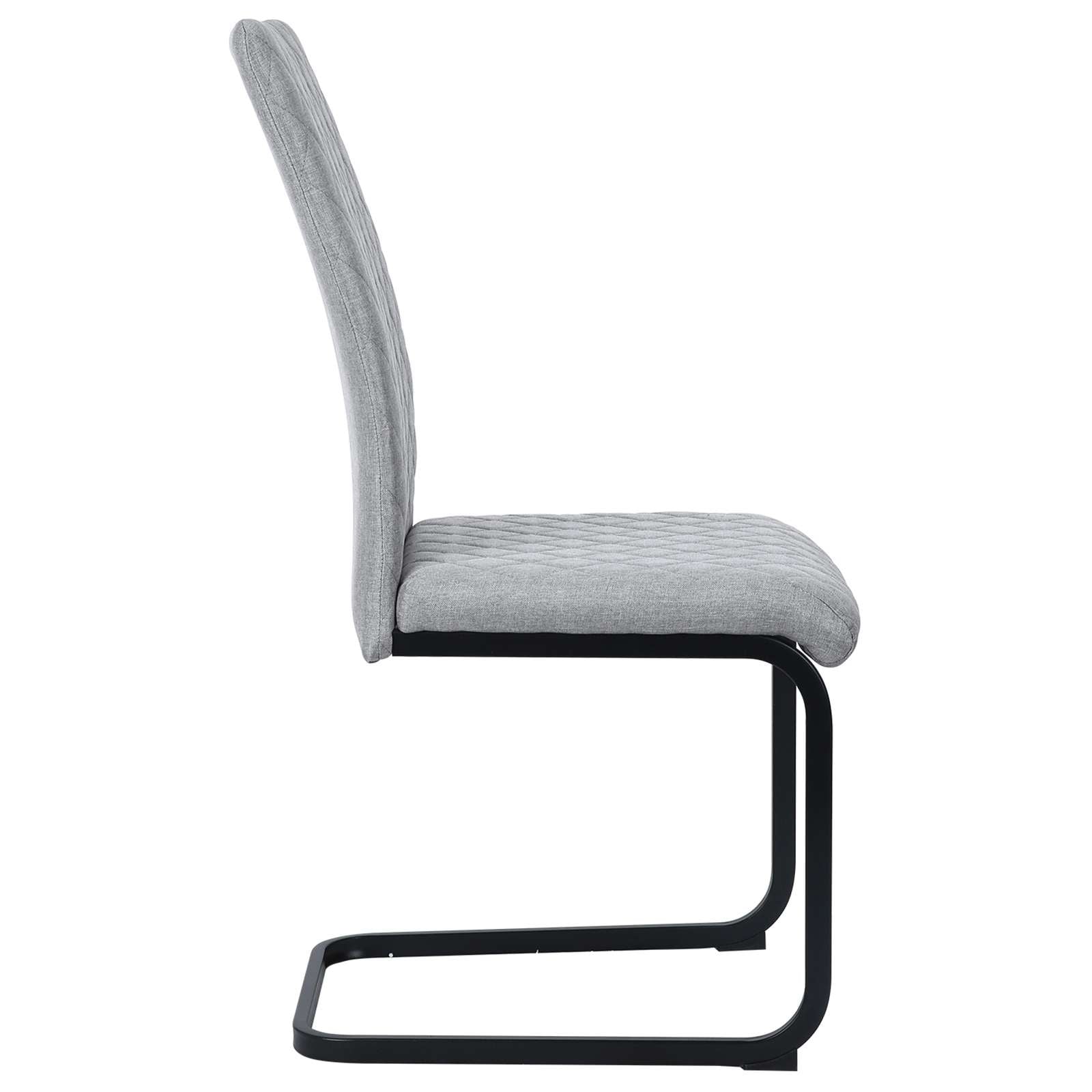 GOODproduct Esszimmerstuhl »Valbourg« () Freischwinger, gepolsterte Rückenlehne und Sitzfläche, 2er Set