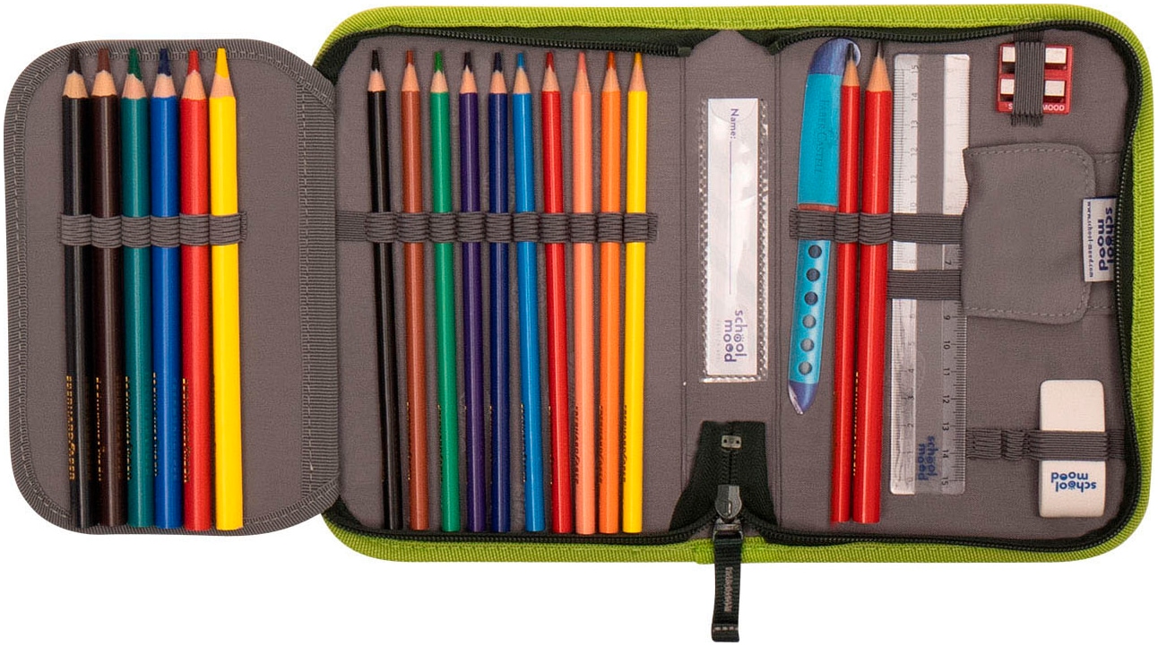 SCHOOL-MOOD® Schulranzen »Champion Maxx Pro« retroreflektierende Flächen mit LED-Patchy