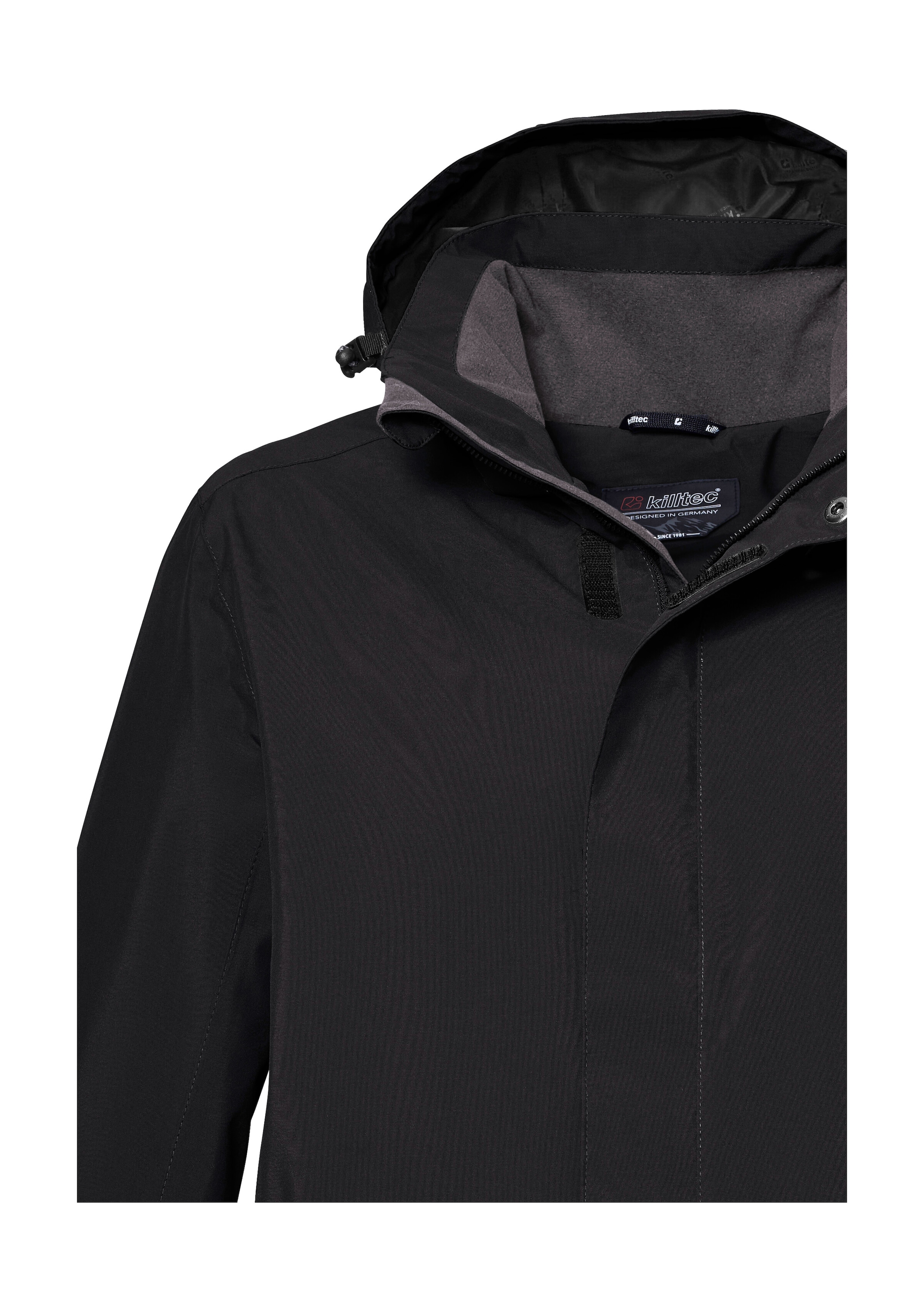 Killtec Veste fonctionnelle »KOS 87 MN JCKT« Wasser- und winddicht, atmungsaktiv, abnehmbare Kapuze