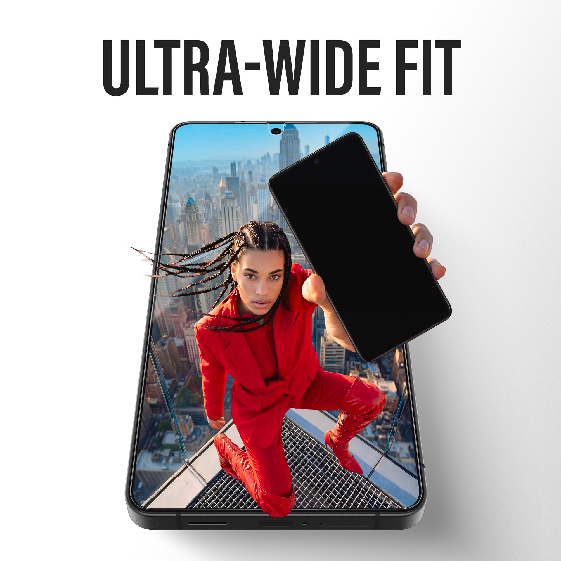 CARE by PanzerGlass Displayschutzglas »Screen Protector« für Samsung Galaxy S26 Displayschutzfolie, Schutzfolie, Bildschirmschutz, kratz- & stossfest