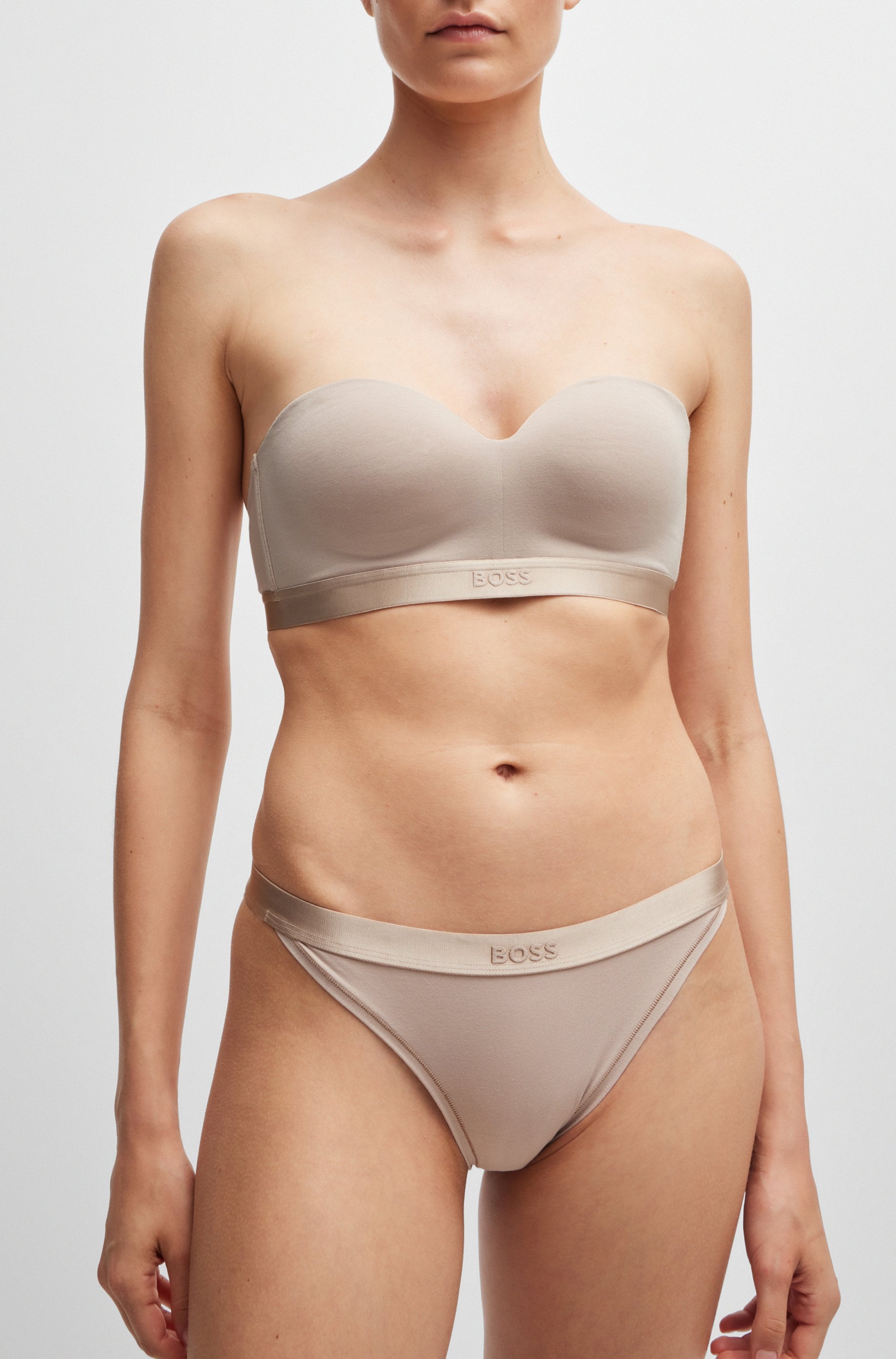 BOSS Push-up-BH »PUSH-UP WIRELESS BEA« mit dezente, Logo Detail