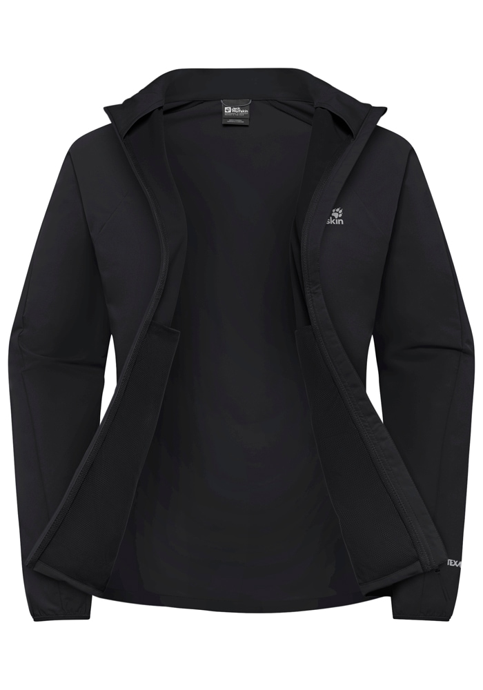 Jack Wolfskin Veste d'extérieur »PRELIGHT STRIDE JKT M« avec protection UV, résistant au vent, facilement rangeable