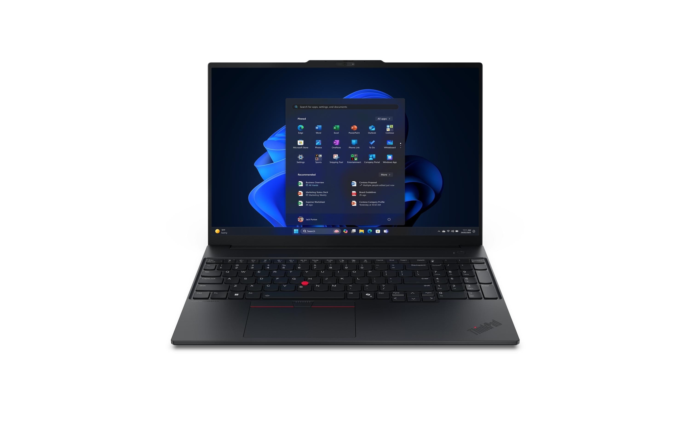 Lenovo Notebook »ThinkPad E16 Gen 3 (Intel)« 40,64 cm / 16 ″ Intel Core 5 512 GB SSD