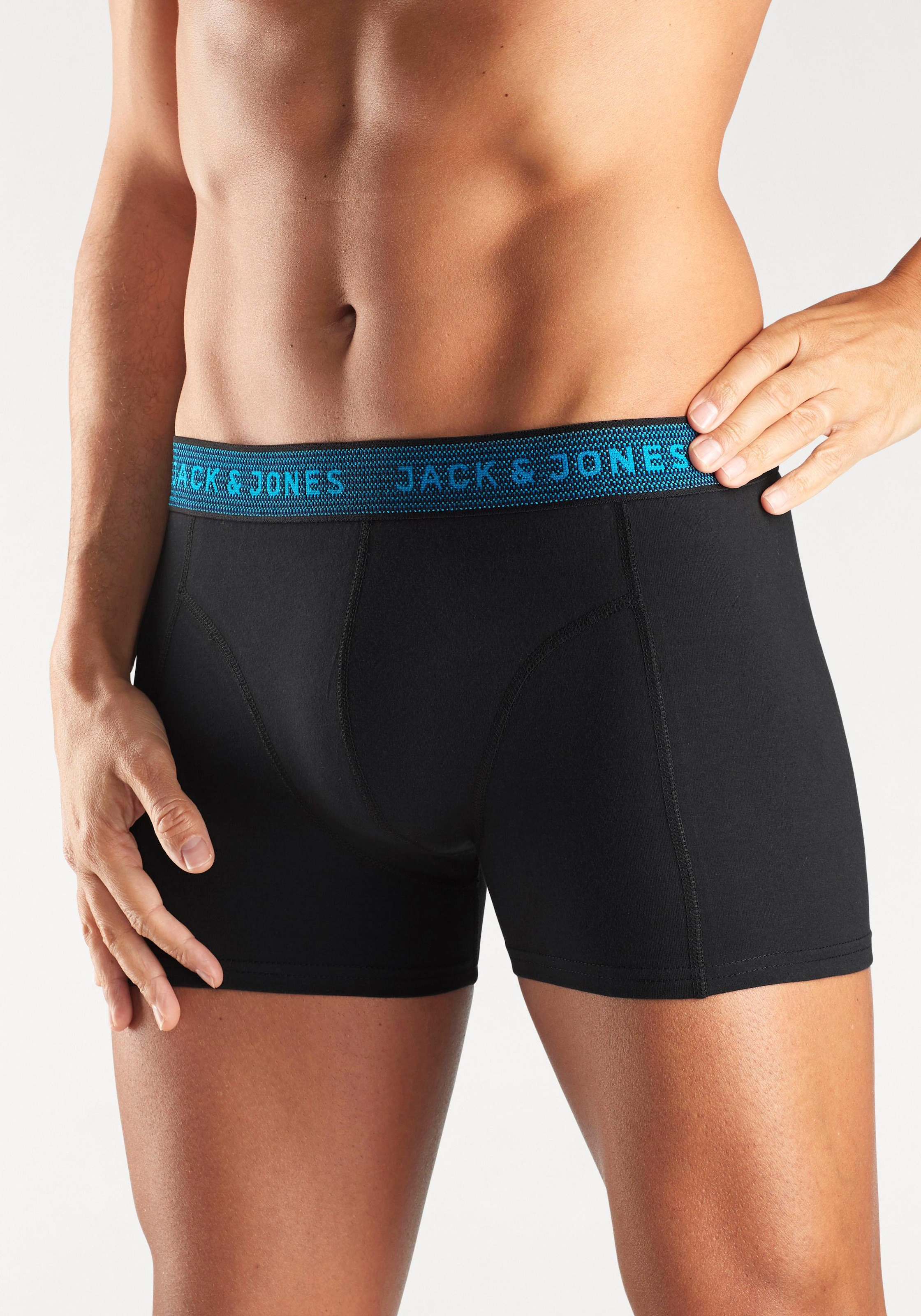 Jack & Jones Boxer »JAC Waistband Trunks« Packung, 3 cuis