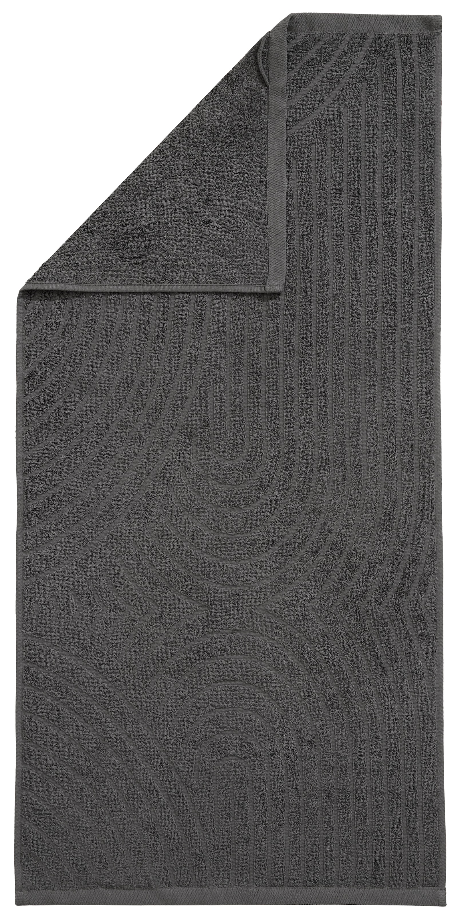 my home Set de serviettes »Handtuchset Ognon, Duschtücher, Handtücher, Gästetücher, Zen« Set 8 Frottee mit Muster, Scandi, Boho, einfarbiges Handtuch-Set 100% Baumwolle