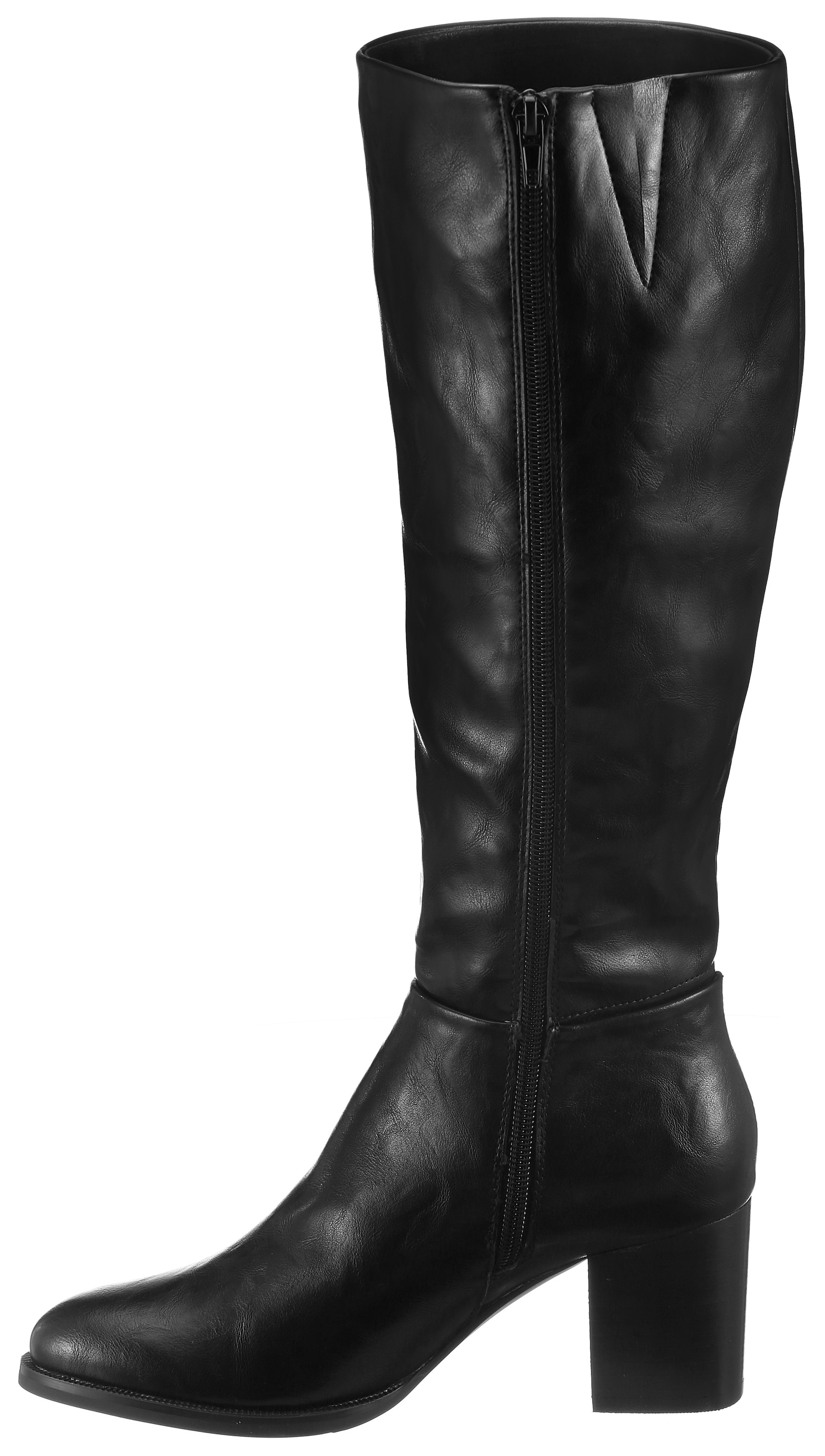 Aniston SHOES Bottes  Bottes hautes à tige longue, talon bloc - NOUVELLE COLLECTION