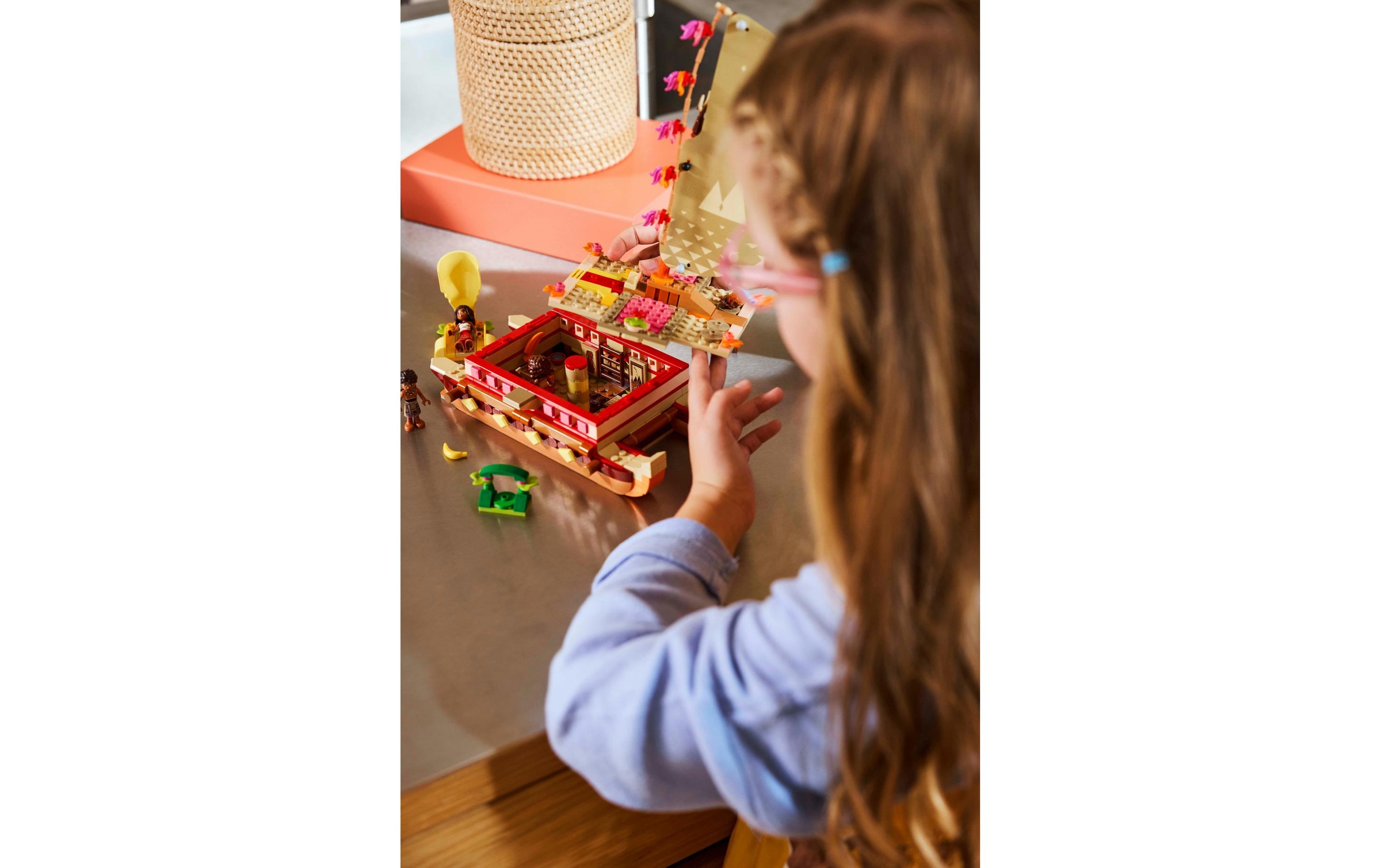 LEGO® Spielbausteine »Disney Princess Vaianas Abenteuerfloss 43270«