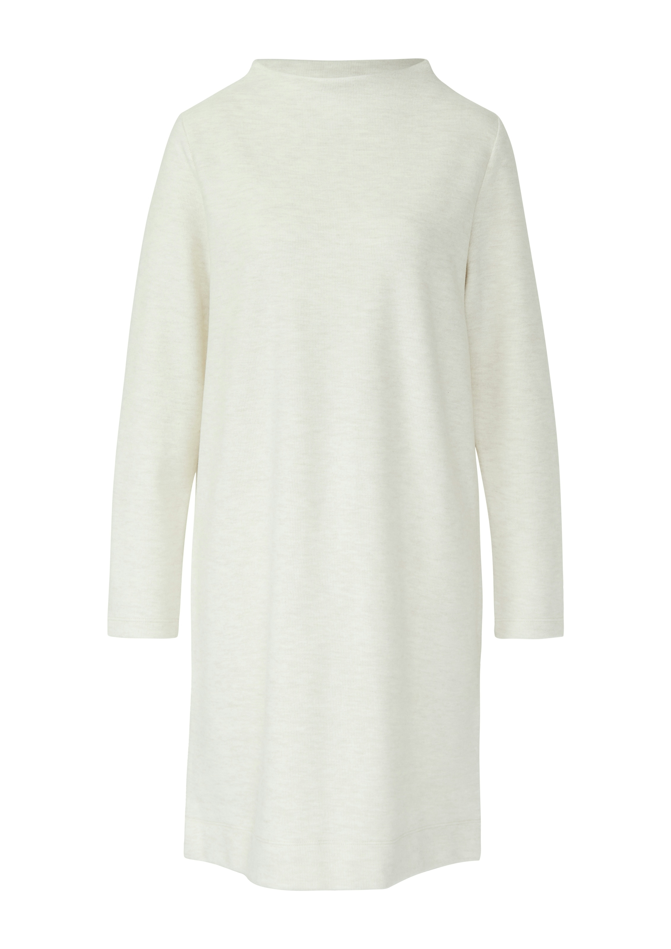 s.Oliver Sweatkleid Ohne Tasche langarm, mit Stehkragen
