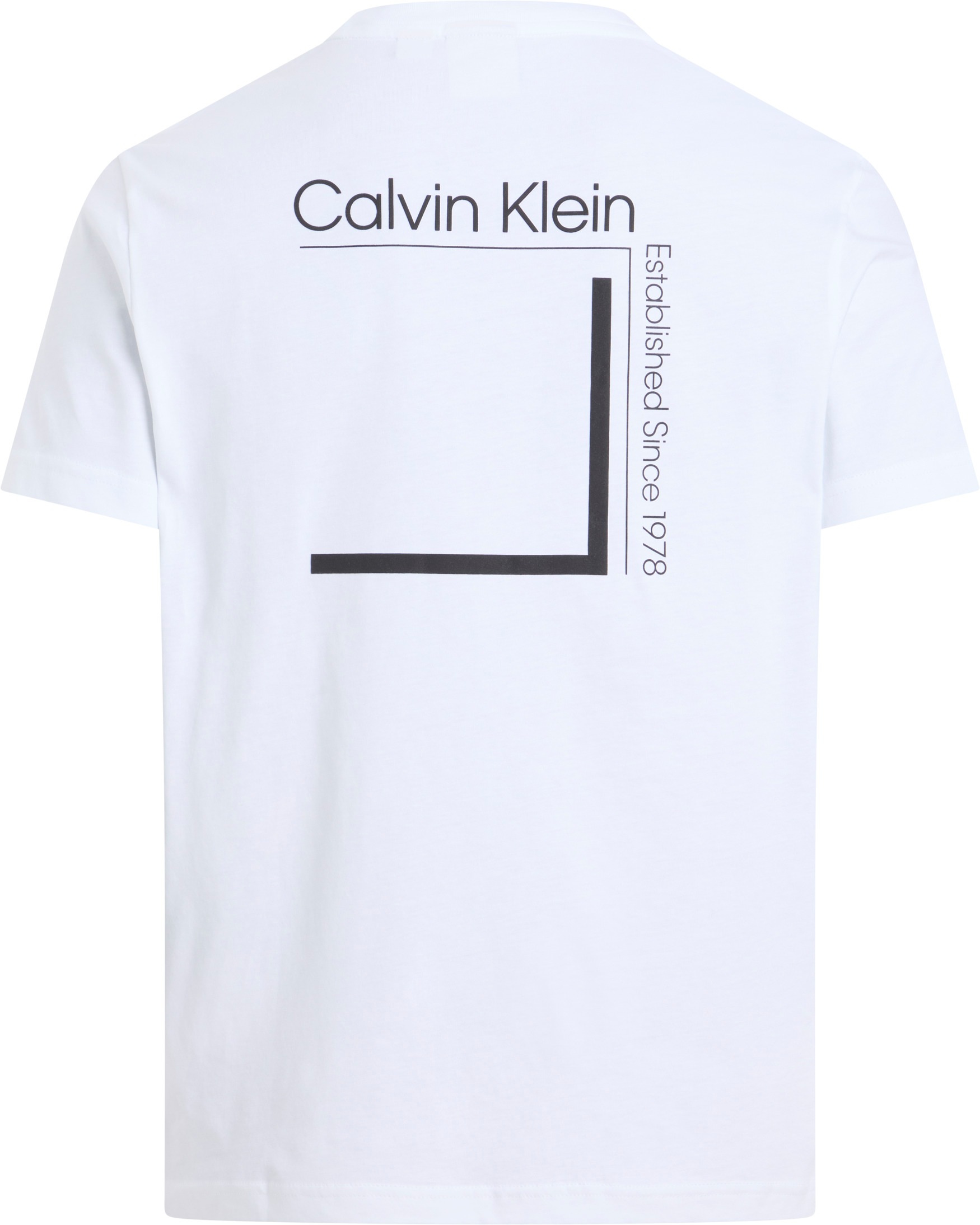 Calvin Klein T-shirt »CP-LINEAR BOX LOGO T-SHIRT« in Unifarbe