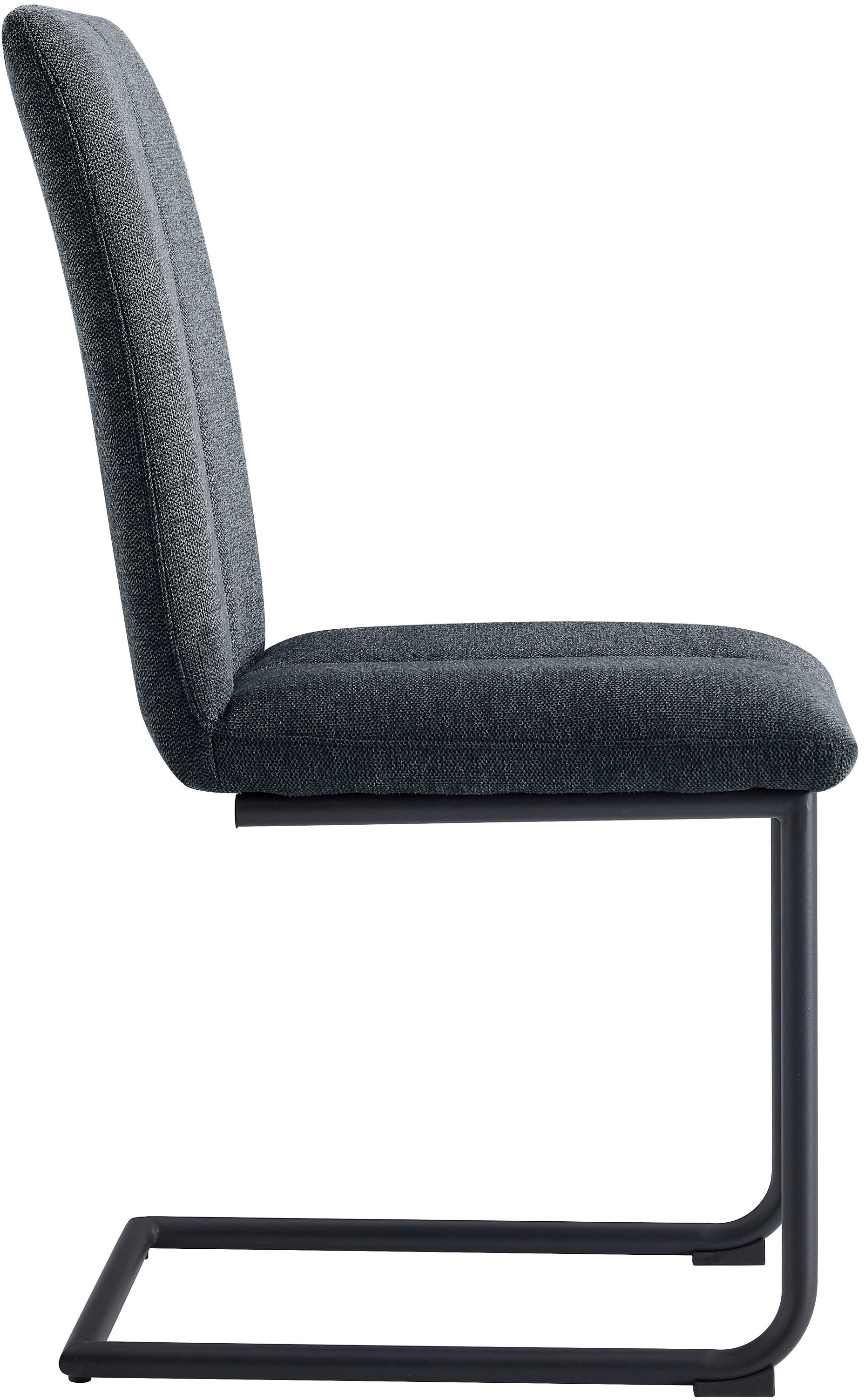 Duo Collection Chaise de salle à manger »Emmy Freischwinger« (Ensemble) 4 cuisrevêtement robuste, glissières de pieds pour la sécurité, supporte jusqu’à 110 kg