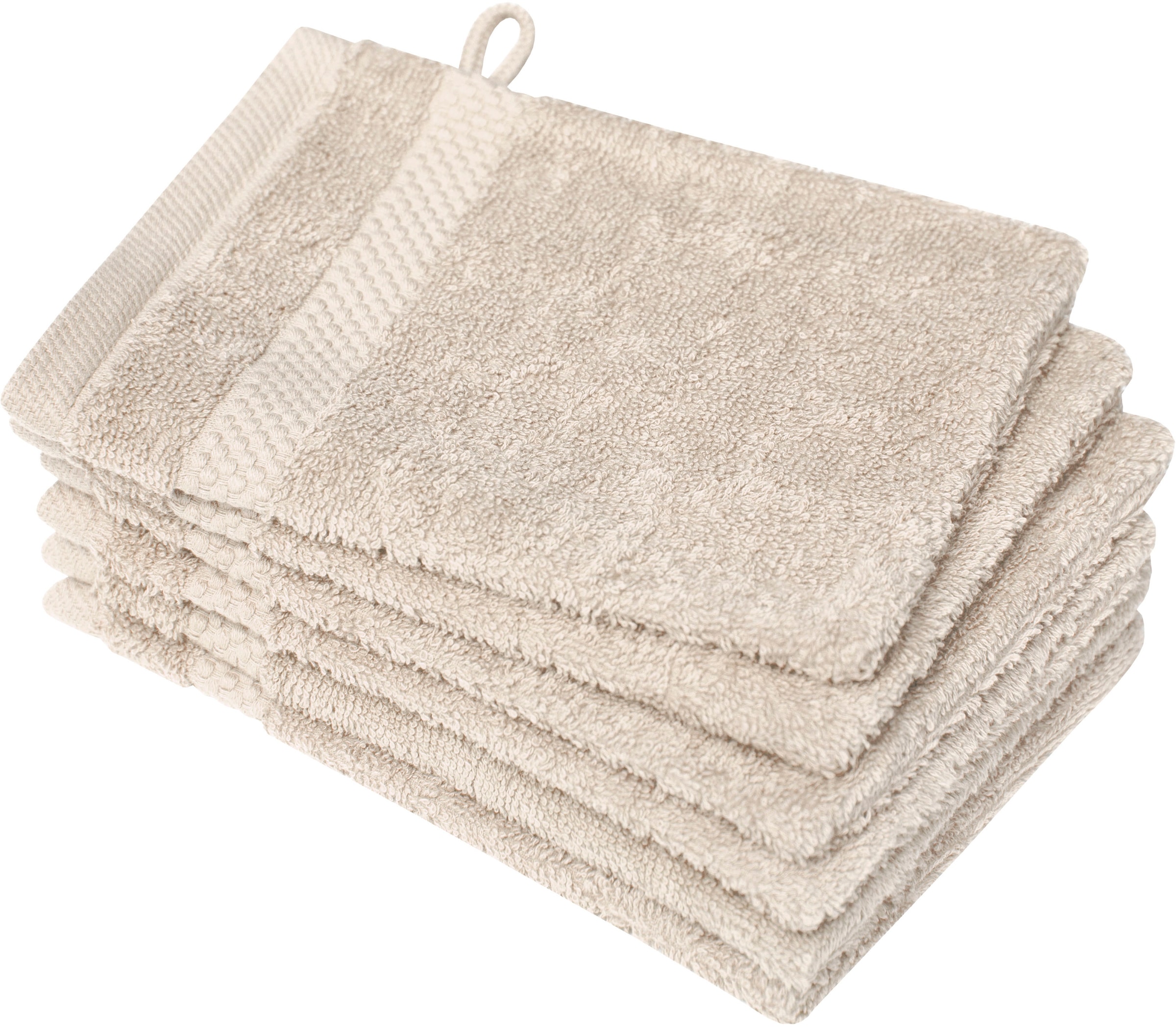 Dyckhoff Waschhandschuh »Planet« 450 g/m², aus reiner Baumwolle, trocknergeeignet