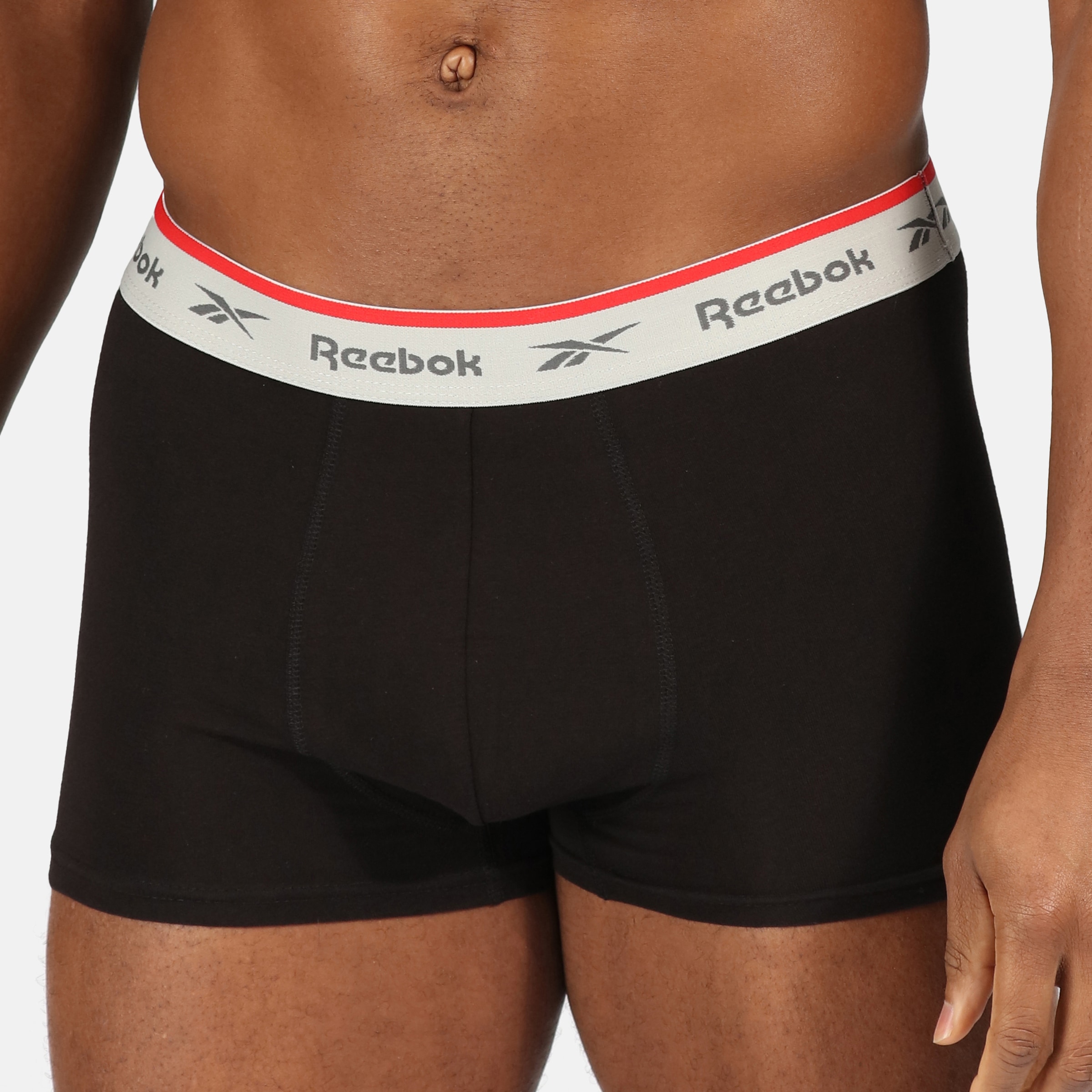 Reebok Trunk »OVETT« basic, bequem, atmungsaktiv, mit Logo, breiter Bund, Baumwollmix