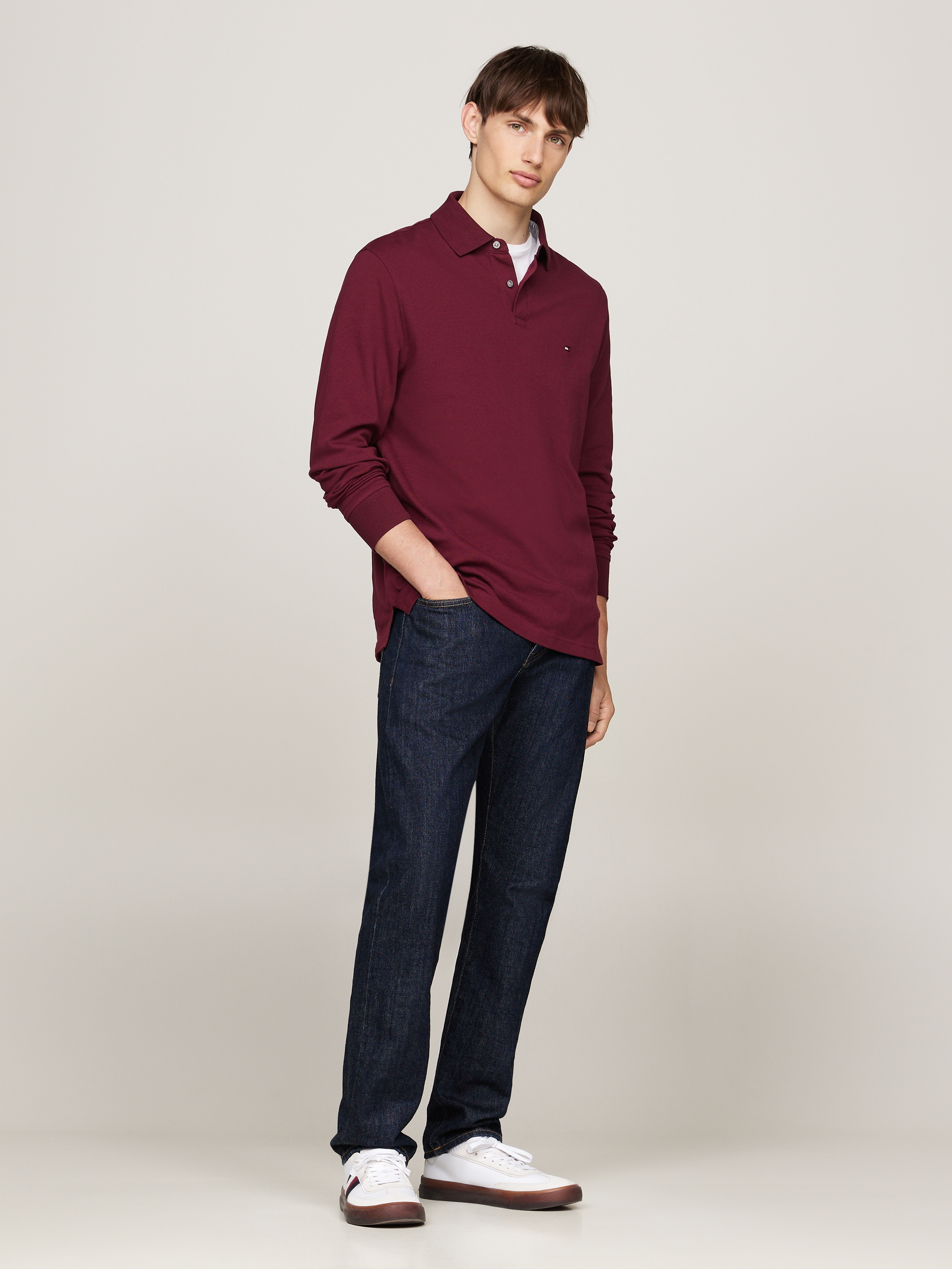 Tommy Hilfiger Langarm-Poloshirt »1985 REGULAR LS POLO«