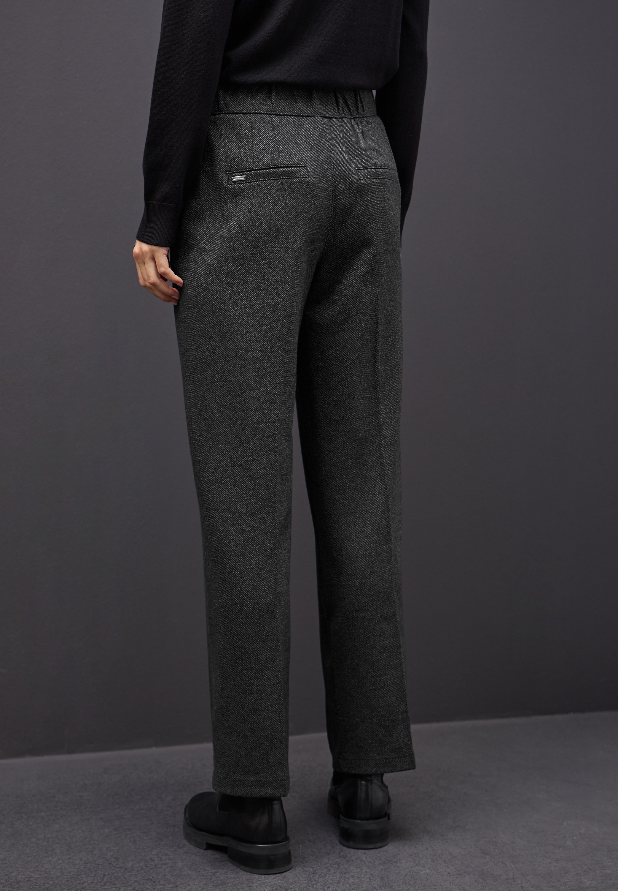 STREET ONE Pantalon tissé  mit elastischem Bund