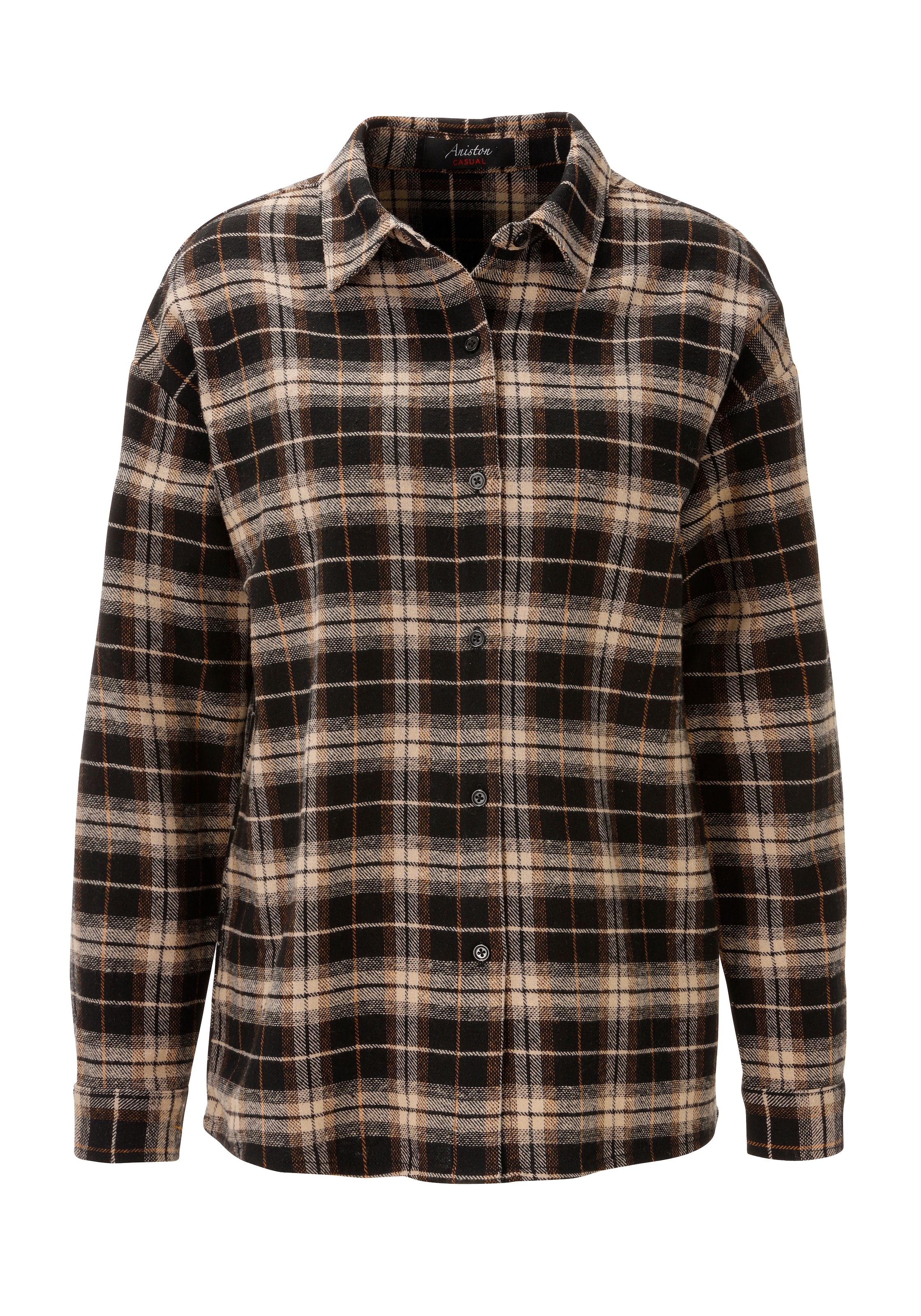 Aniston CASUAL Blouse chemise dans un motif carreaux tendance - NOUVELLE COLLECTION