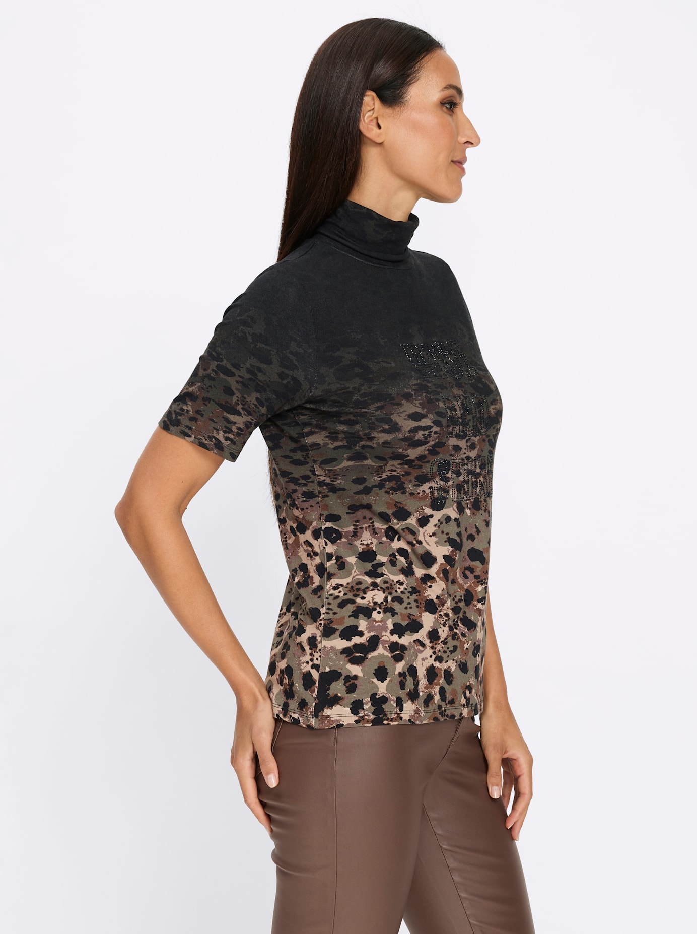 heine T-shirt à col roulé »Rollkragen-Shirt« 1