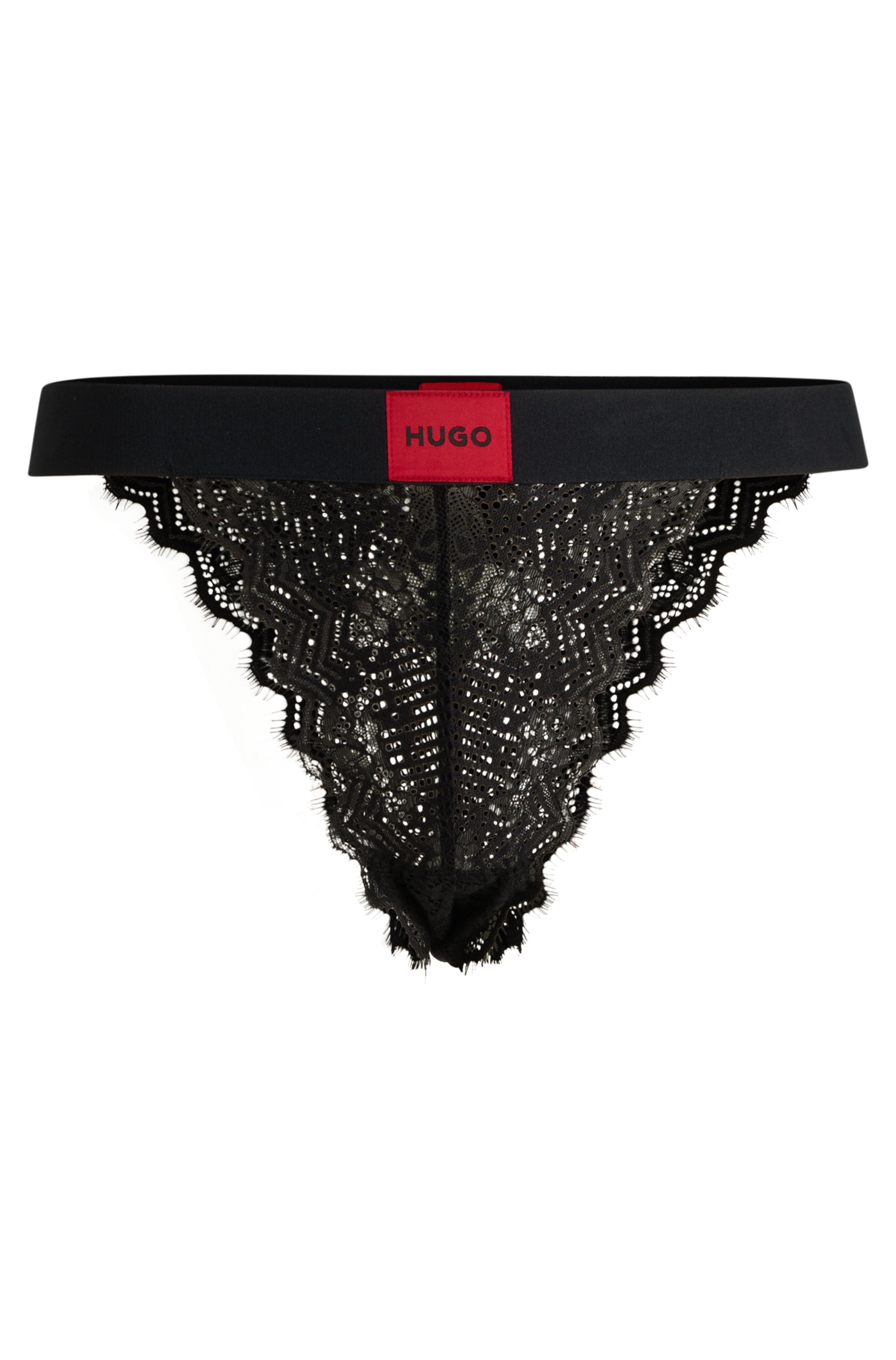 HUGO Underwear Slip »BRIEF RL LACE« aus Stretch-Spitze, mit Logoschriftzug auf dem Bund