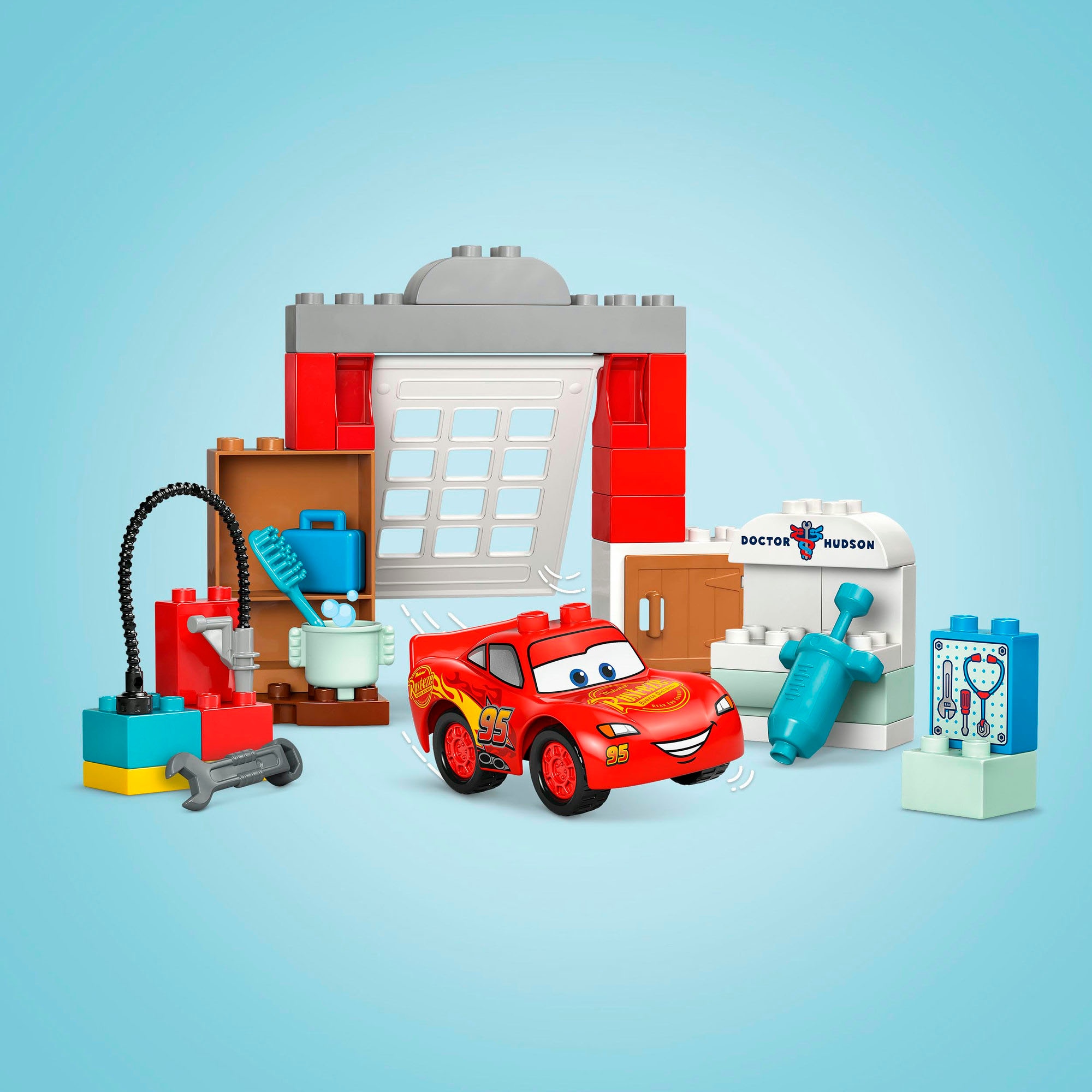 LEGO® Pions de construction »McQueens Besuch in Docs Werkstatt (10456), LEGO DUPLO Disney™« Made in Europe