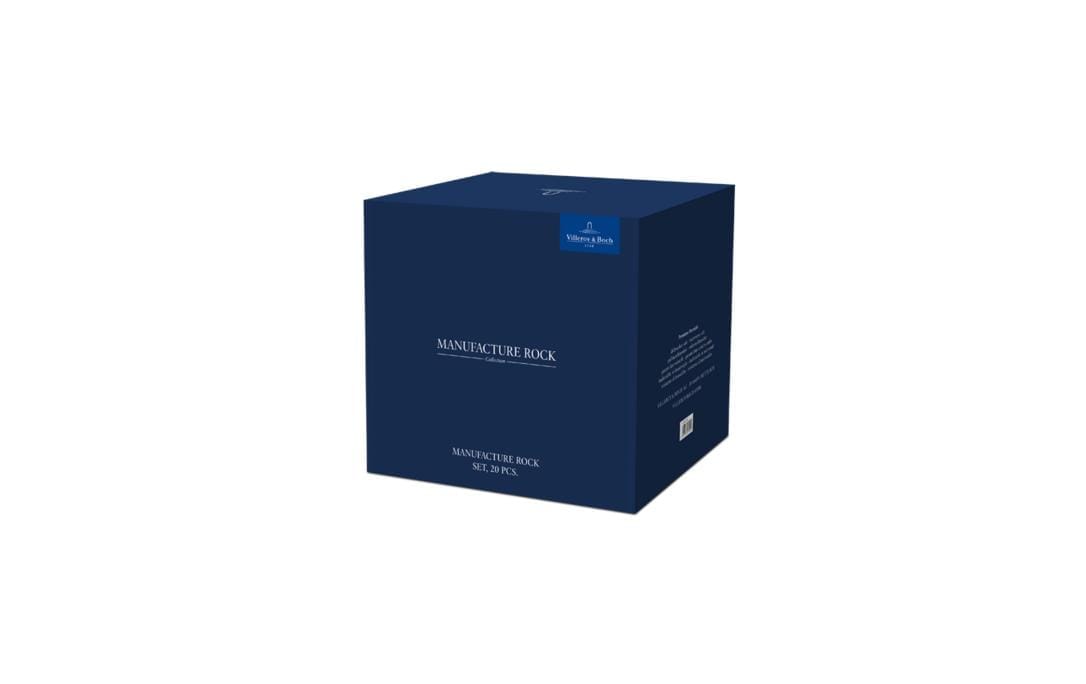 Villeroy & Boch Kombiservice »Geschirrset Manufacture Rock 20-teilig«