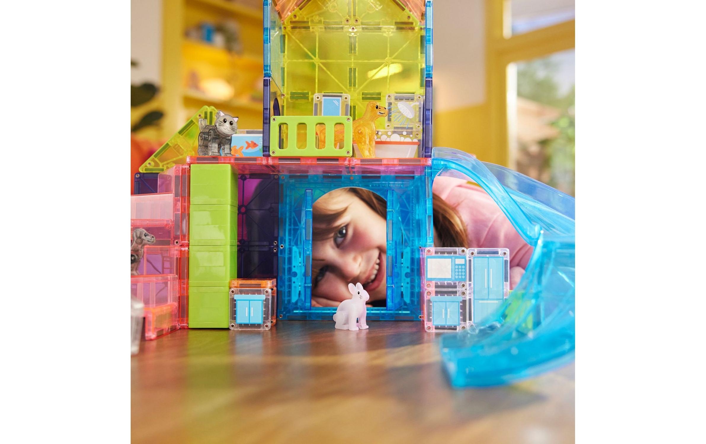   Steinbaukasten »Magna-Tiles Pet Playhouse 50 Teile«