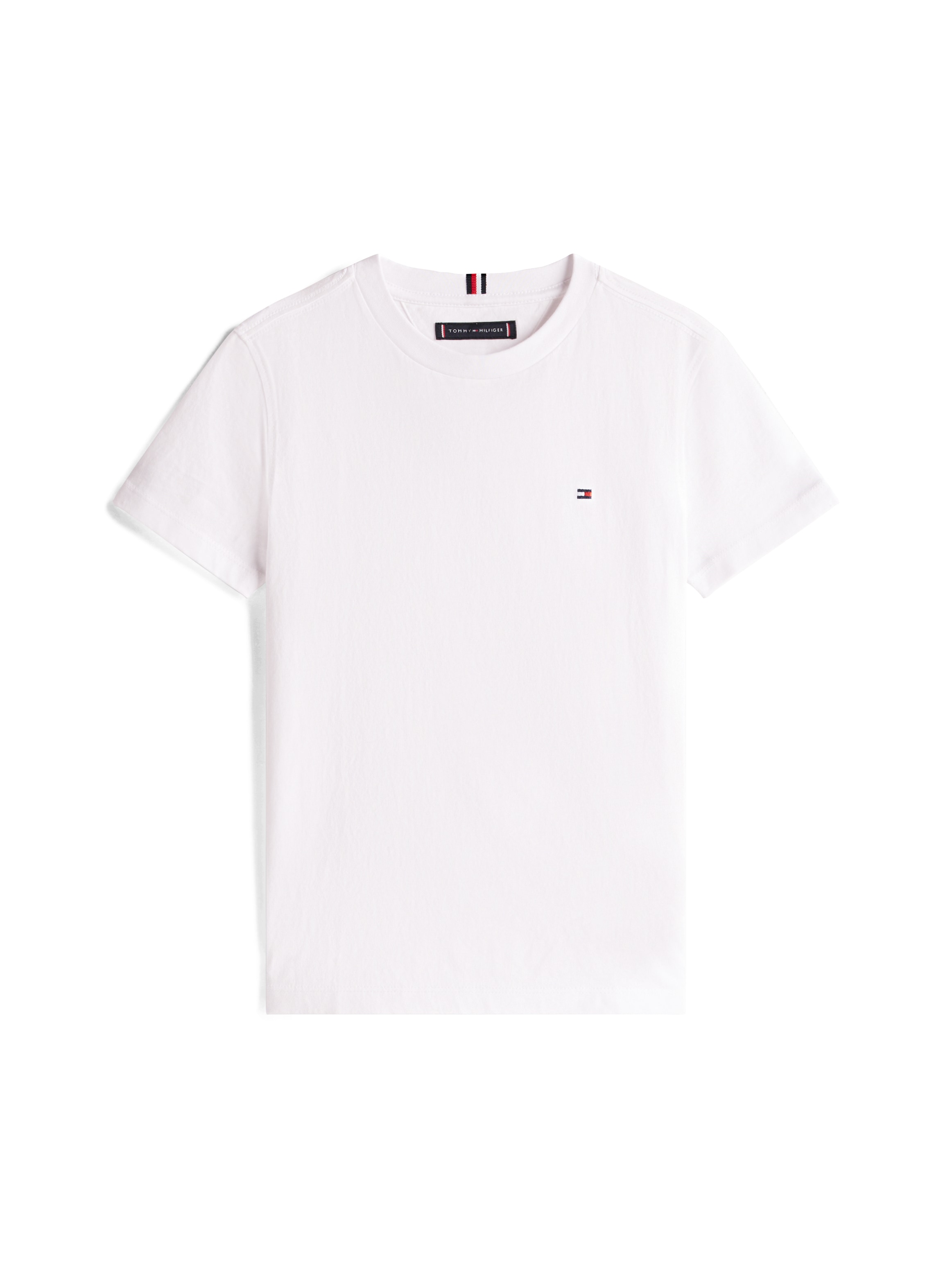 Tommy Hilfiger T-shirt »ESSENTIAL COTTON TEE S/S« mit Logostickerei