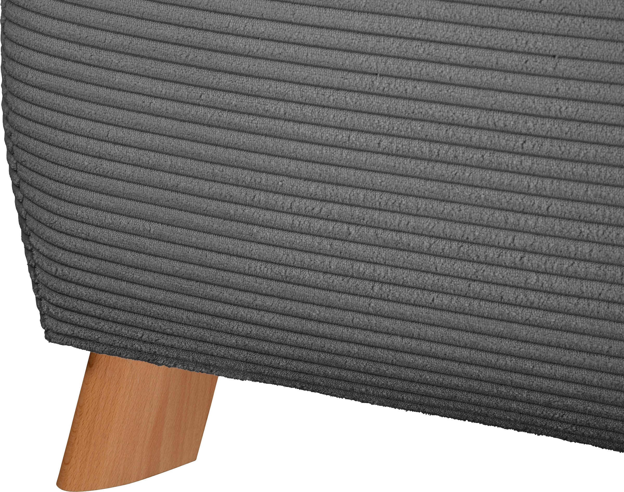 Maintal Lit rembourré »Hügeldorf« inklusive Bettkasten, in H2, H3 & H4 erhältlich, aus Cord-Bezug