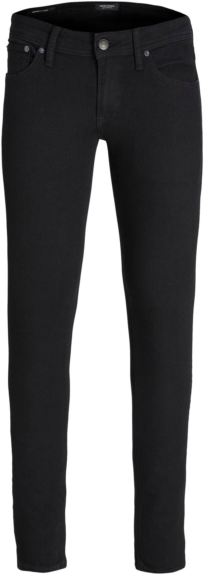 Jack & Jones Skinny-fit-Jeans »JJILIAM  Skinny Jeans mit Used-Waschung für schlanke Silhouette« Abriebeffekte, modisch, skinny fit, Baumwollmischung,