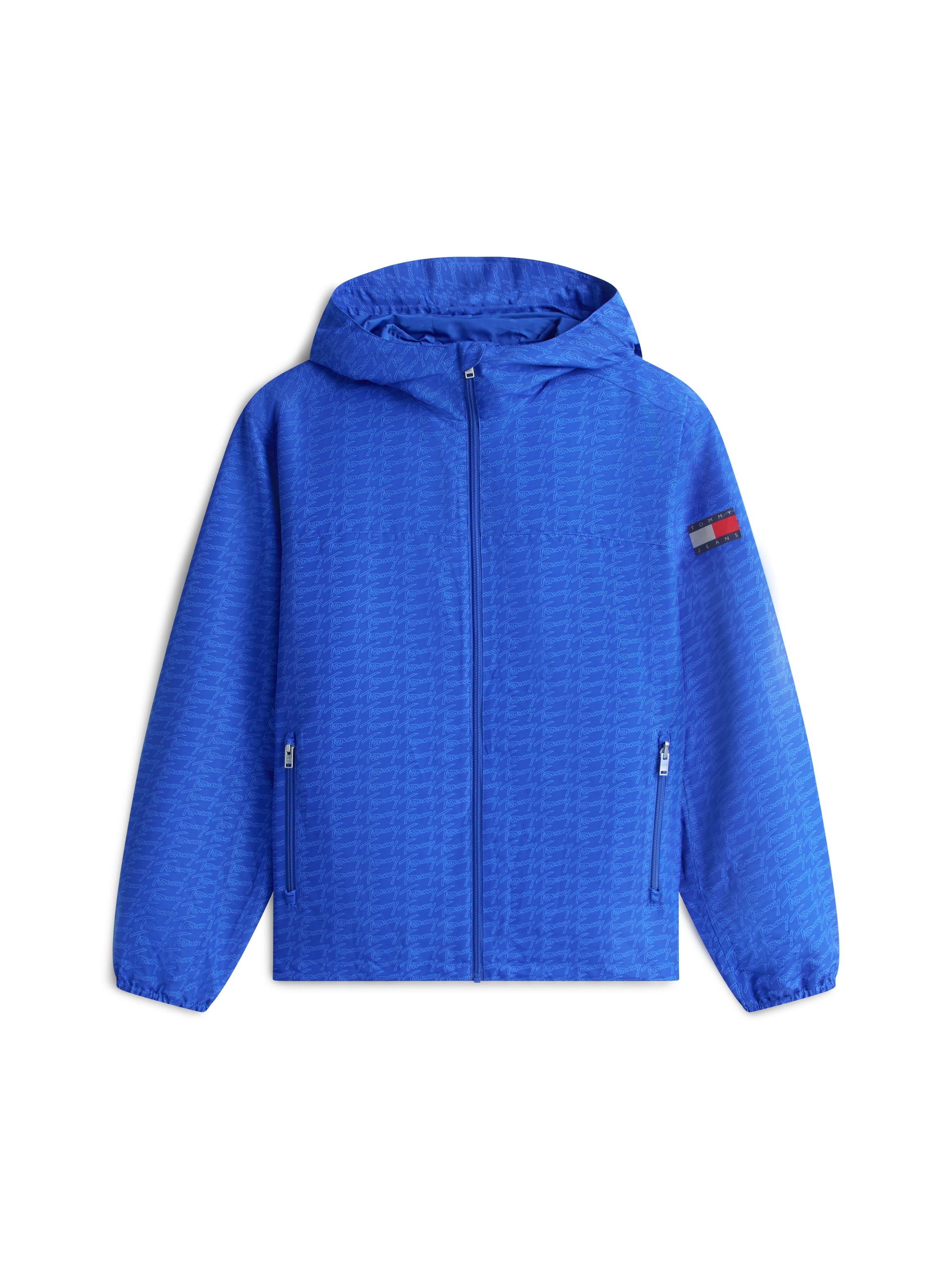 Tommy Jeans Coupe-vent »TJM AOP PACKABLE« avec capuche déperlant, coupe-vent, pliable