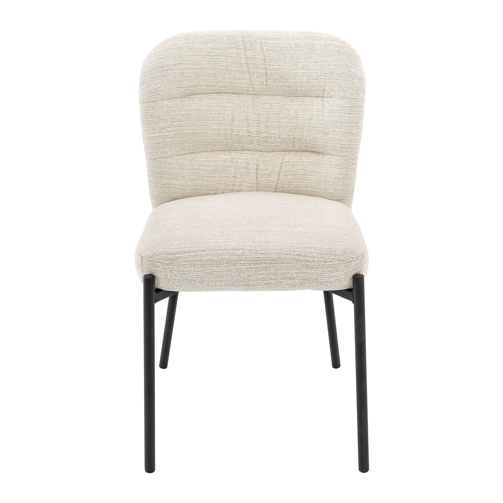 GOODproduct Chaise de salle à manger »Aniene« () 2 cuisDossier et assise rembourrés, hauteur d'assise 49 cm