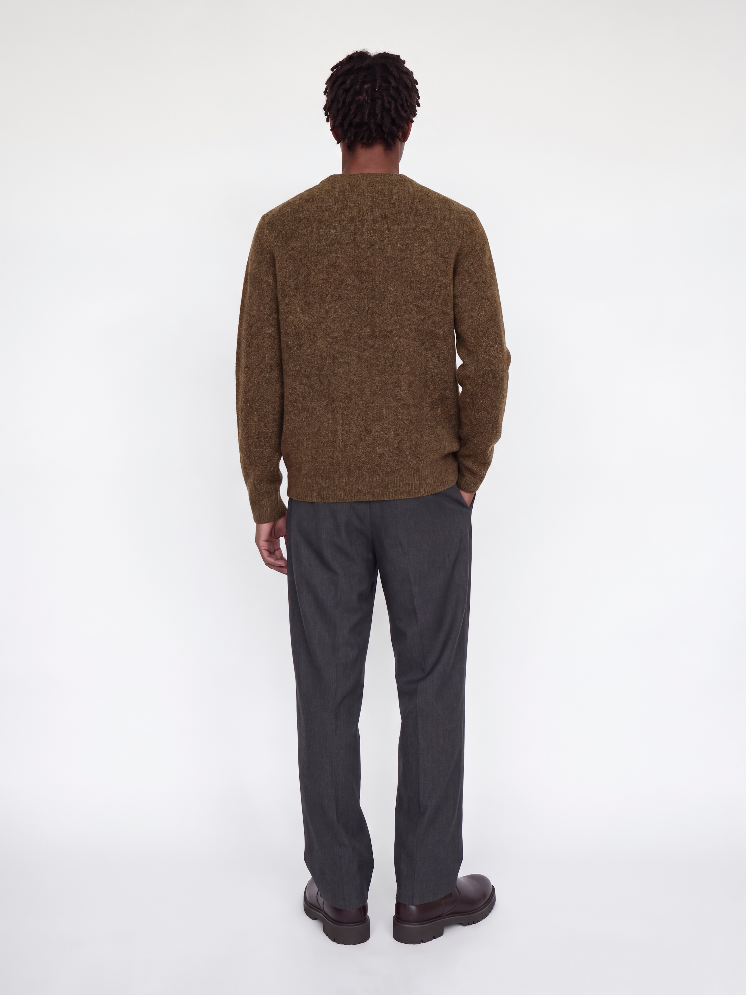Jack & Jones Pull en tricot »JPRBLASIMON SOUFFLE KNIT CREW NECK SN« mélange de matériaux, coupe régulière