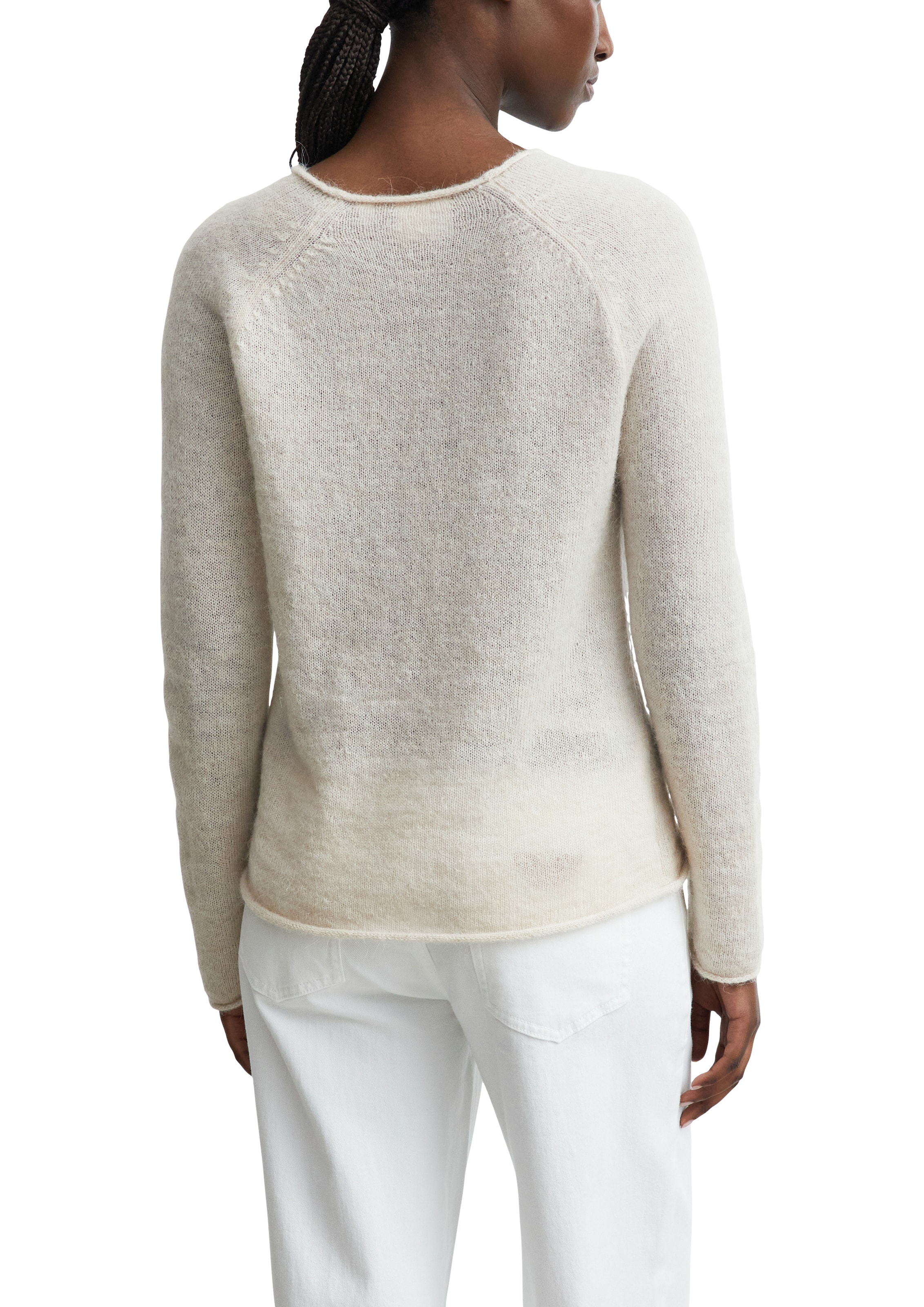 Comma Pull en tricot Encolure bateau, manches raglan
