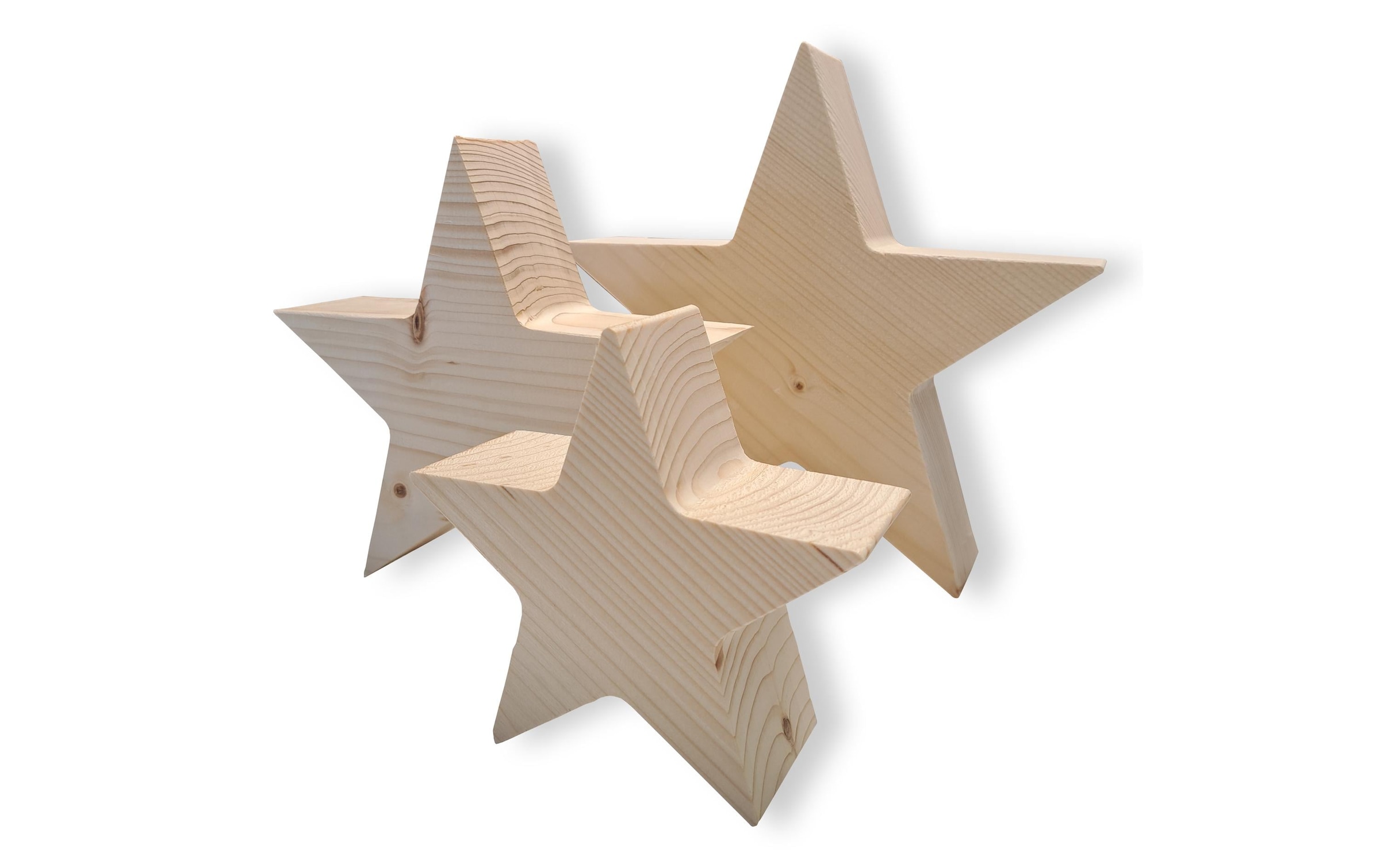 Holz Zollhaus Dekofigur »Massivholz Stern«