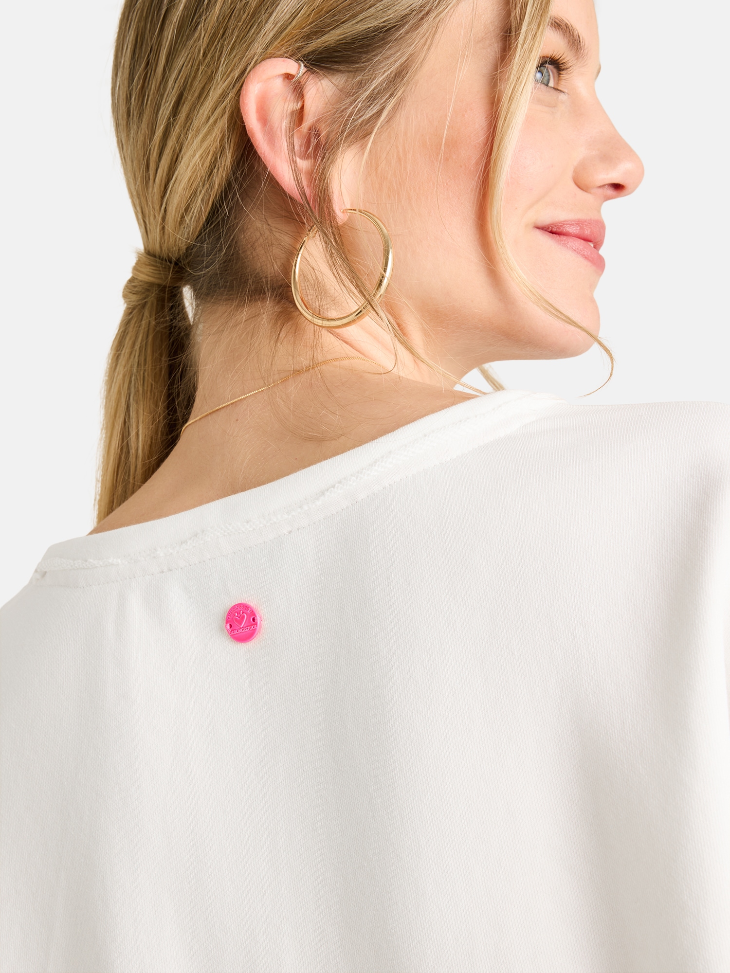 Lieblingsstück Sweatshirt »LatifahEP«, mit Applikationen an den Ärmeln, Rundhals
