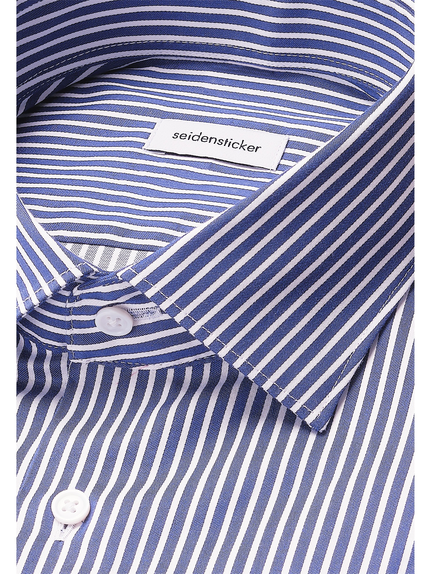 seidensticker Chemise d'affaires »Schwarze Rose« Slim 1/1 Kentkragen Gestreift