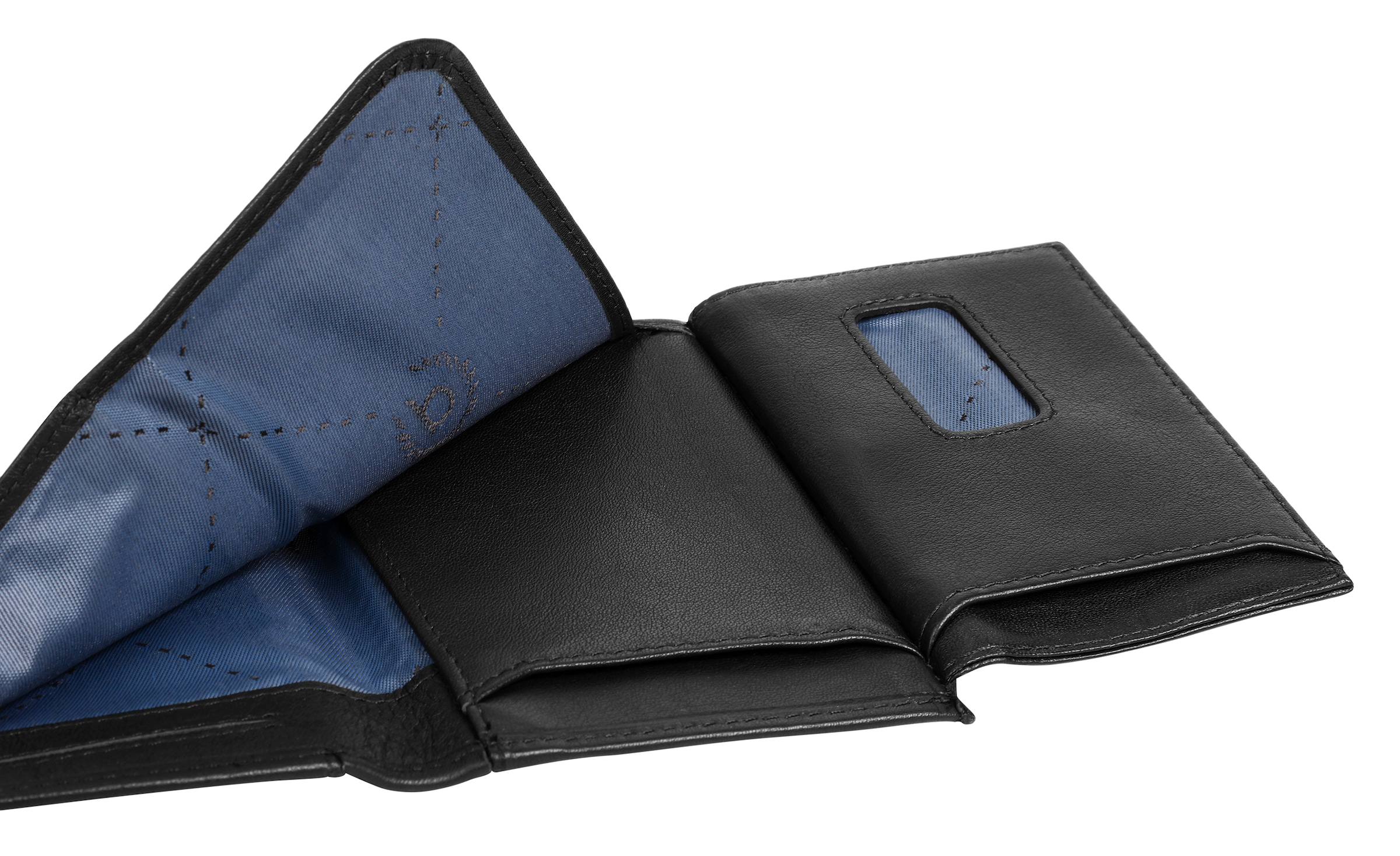 bugatti Porte-monnaie »BUGATTI Herren, Damen SECURE SLIM echt Leder« cuir véritable