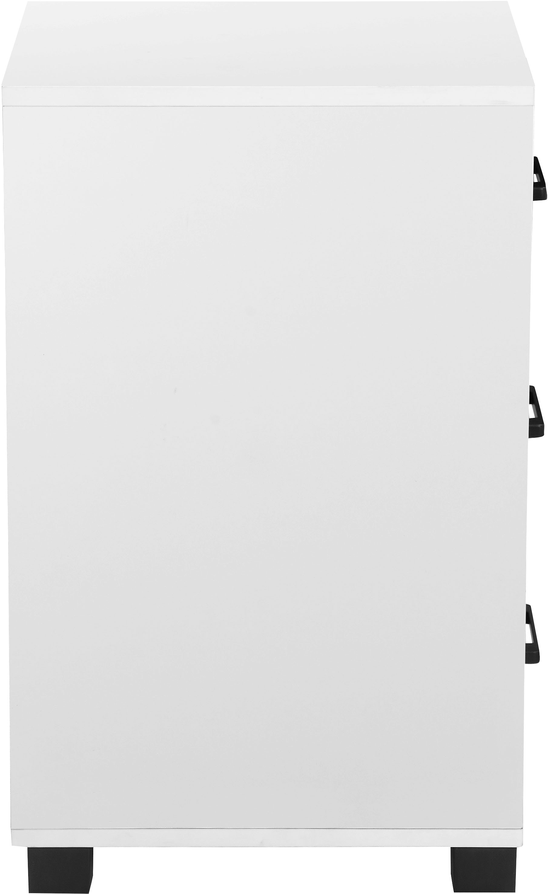 PLACES OF STYLE Container »Moid, Bürocontainer, Schreibtischcontainer,« 3 Schubladen, Metallgriffe, 40x64 cm