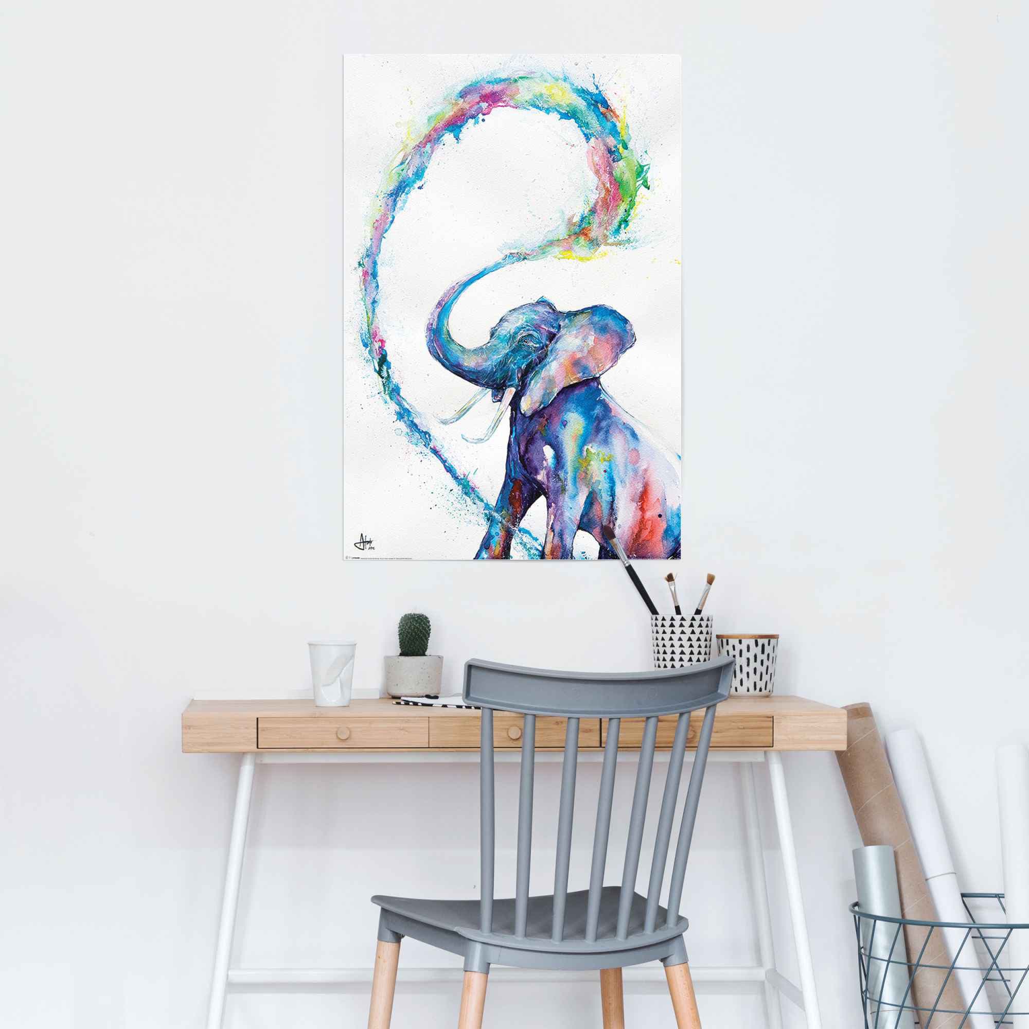 Reinders! Poster »Elefant Art« 1 Stk. tlg.