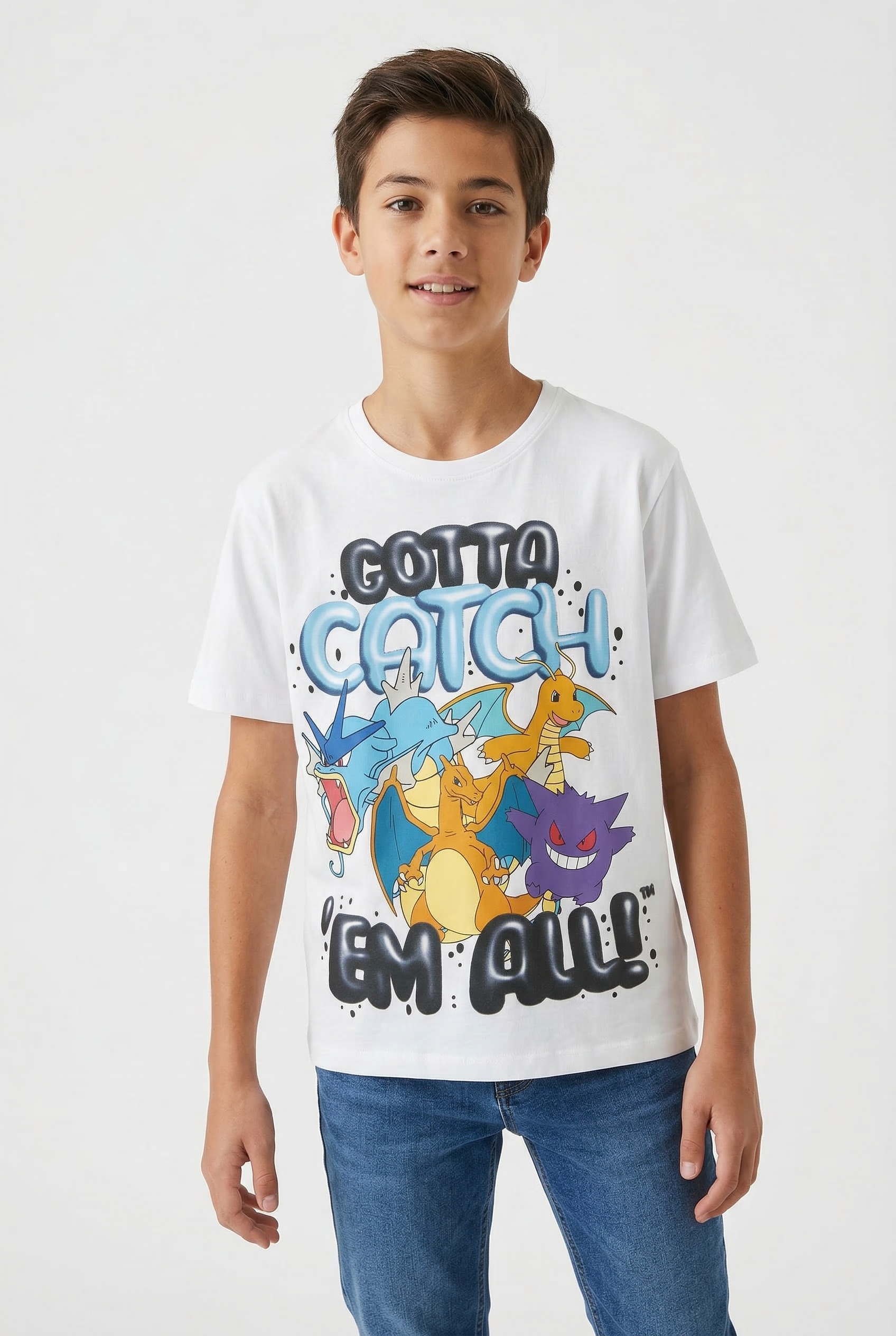 Name It T-shirt »NKMMAJO POKEMON SS NREG TOP BOX NOOS SKY« Baumwollmischung, Pokémon Druck, Kurzarm