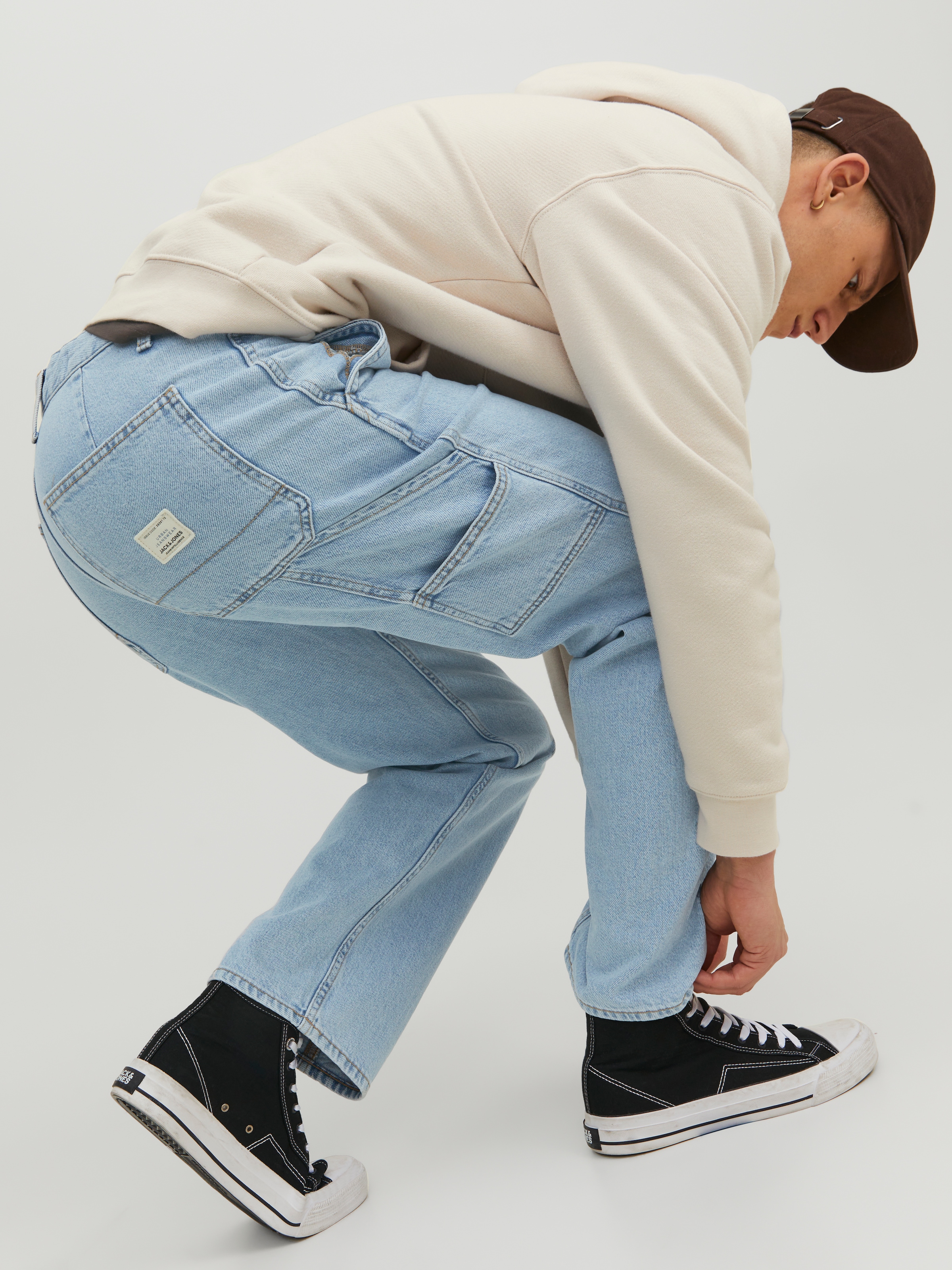 Jack & Jones Jeans loose fit »JJIEDDIE JJUTILITY SBD 491«