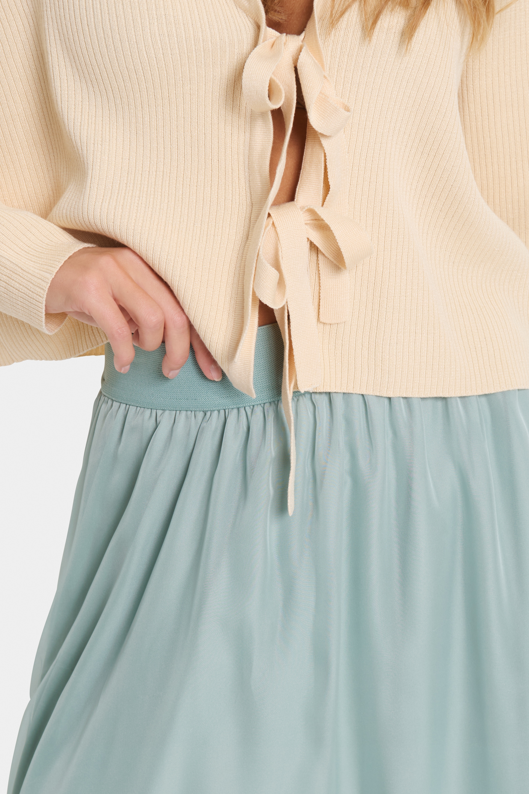 Saint Tropez Jupe midi »CoralSZ Skirt« aus Chiffon