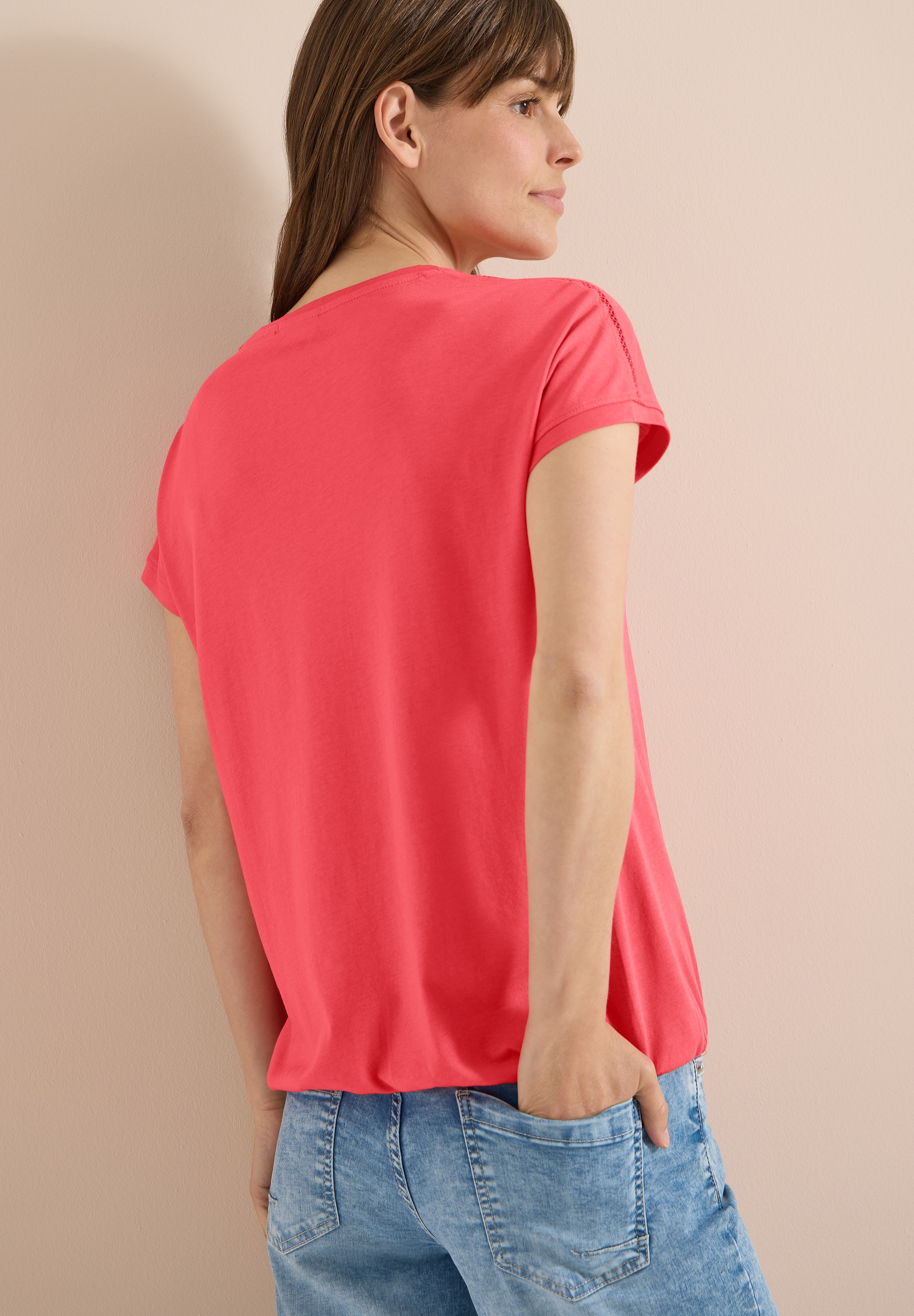 Cecil T-shirt avec ceinture élastique