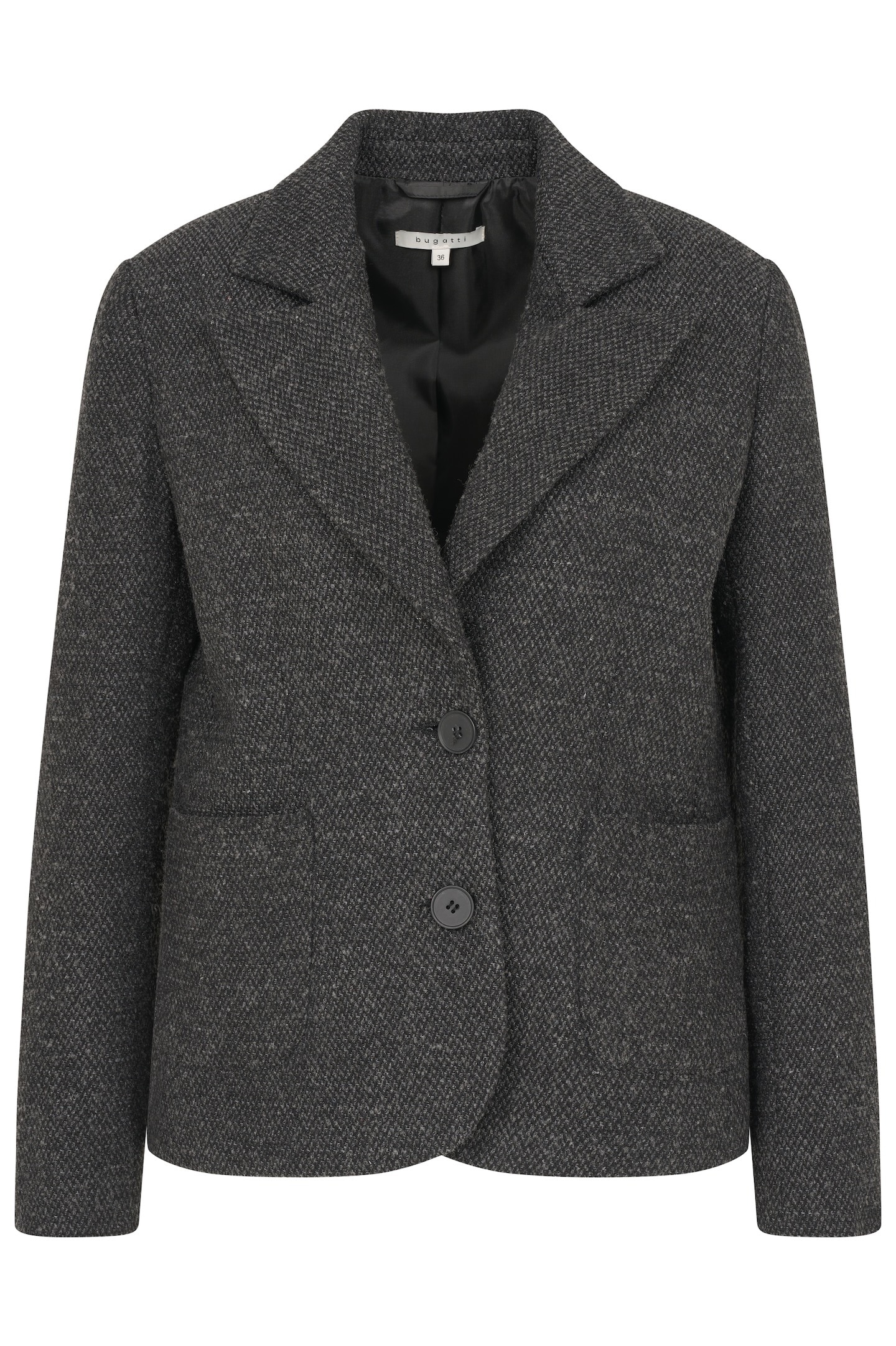 bugatti Blazer court aus feinem Woll-Mix