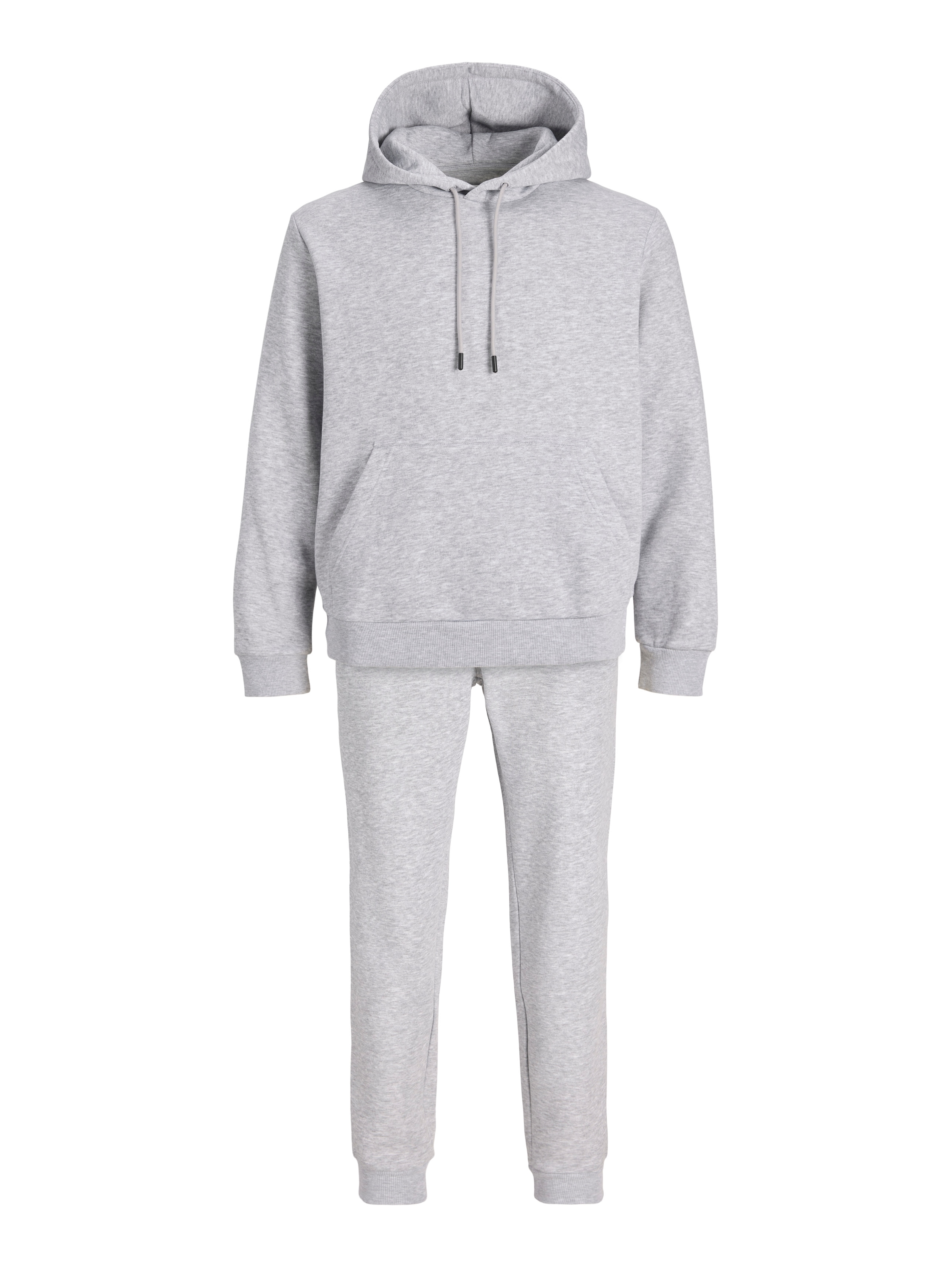 Jack & Jones Kapuzensweatshirt »JJEBRADLEY SWEAT HOOD SET MP«, 2 Materialmix, locker geschnitten
