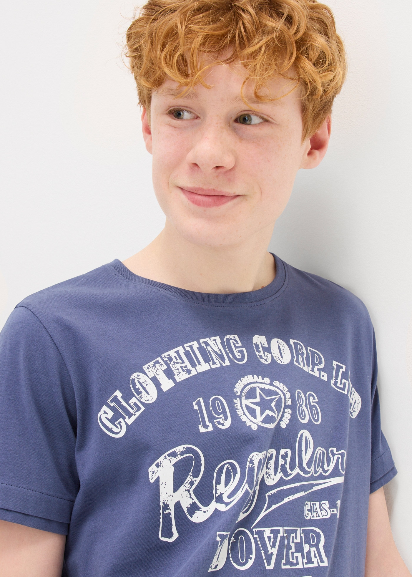 bonprix T-shirt Paquet, 2 cuis bequeme Passform, Kurzarm-Design, aus reiner Baumwolle