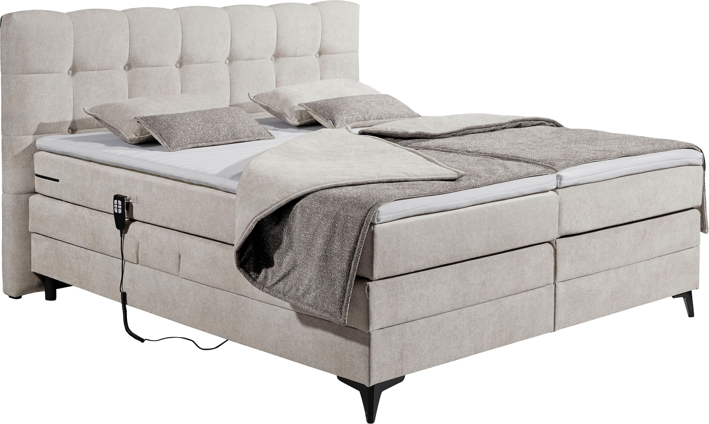 ED EXCITING DESIGN Boxspringbett »Atlas«