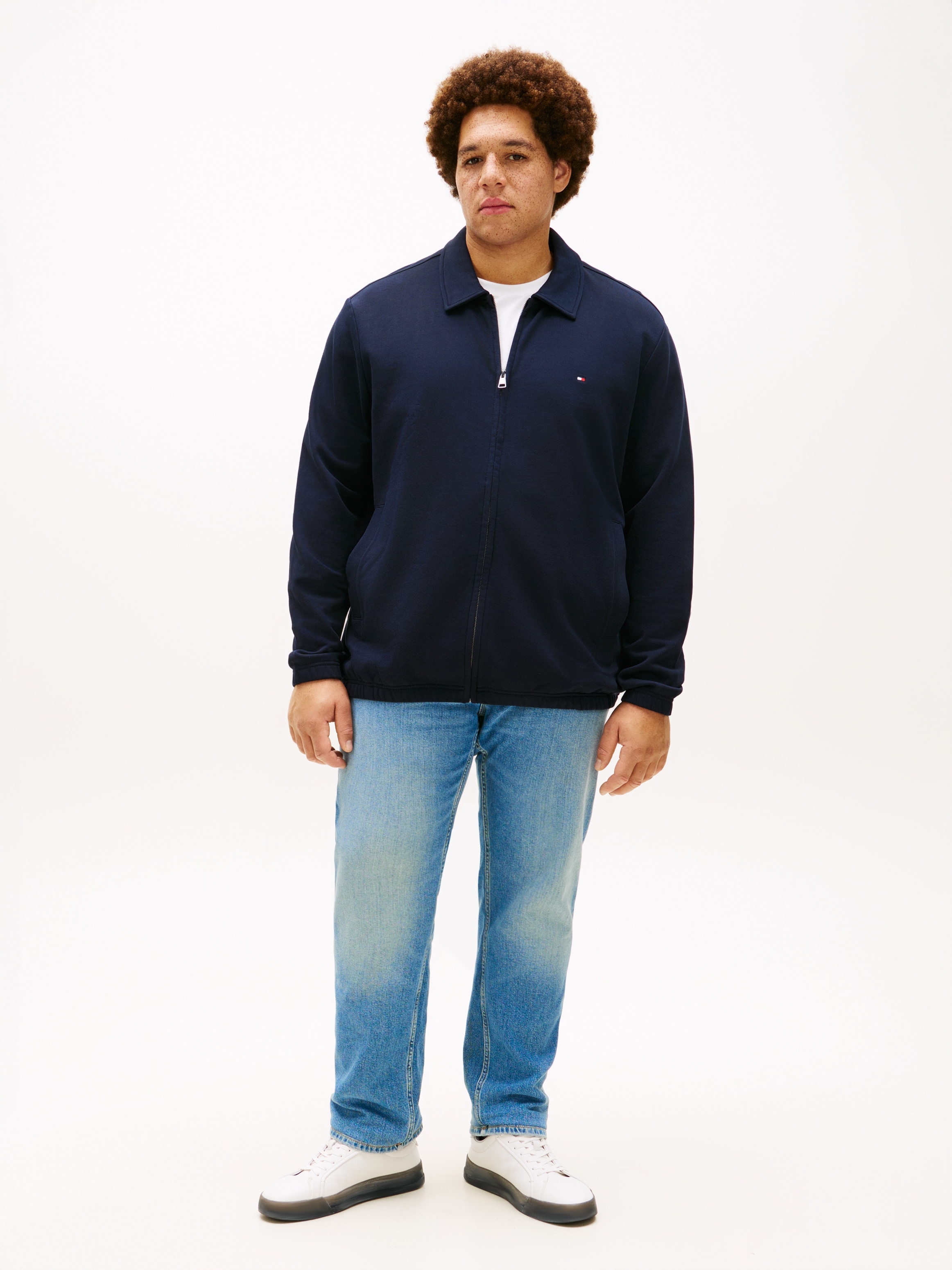 Tommy Hilfiger Big & Tall Sweatjacke »ESSENTIAL TERRY IVY« Grosse Grössen, regular fit