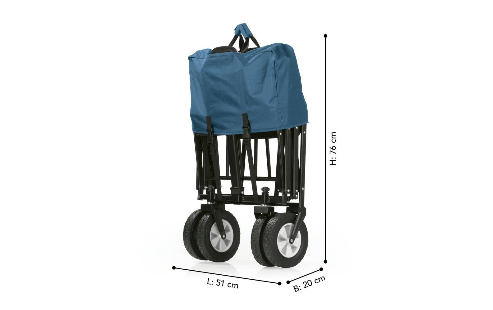 EASYmaxx Chariot à bras »100 x 50 x 61 cm« EASYmaxx 12252 Gartenwagen