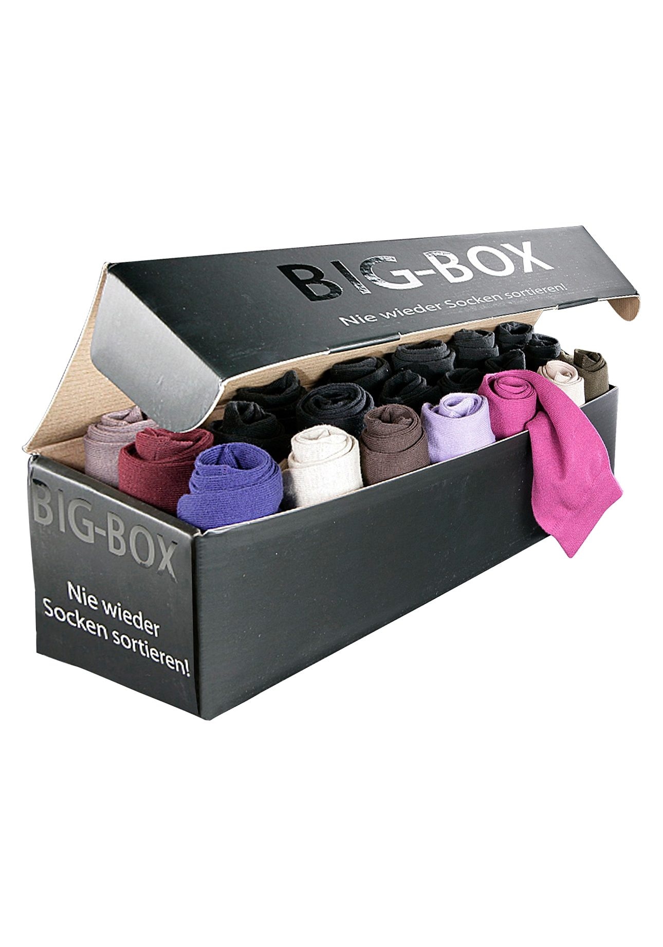 Go in Basicsocken Box, 20 Paar tlg. in der grossen Big-Box