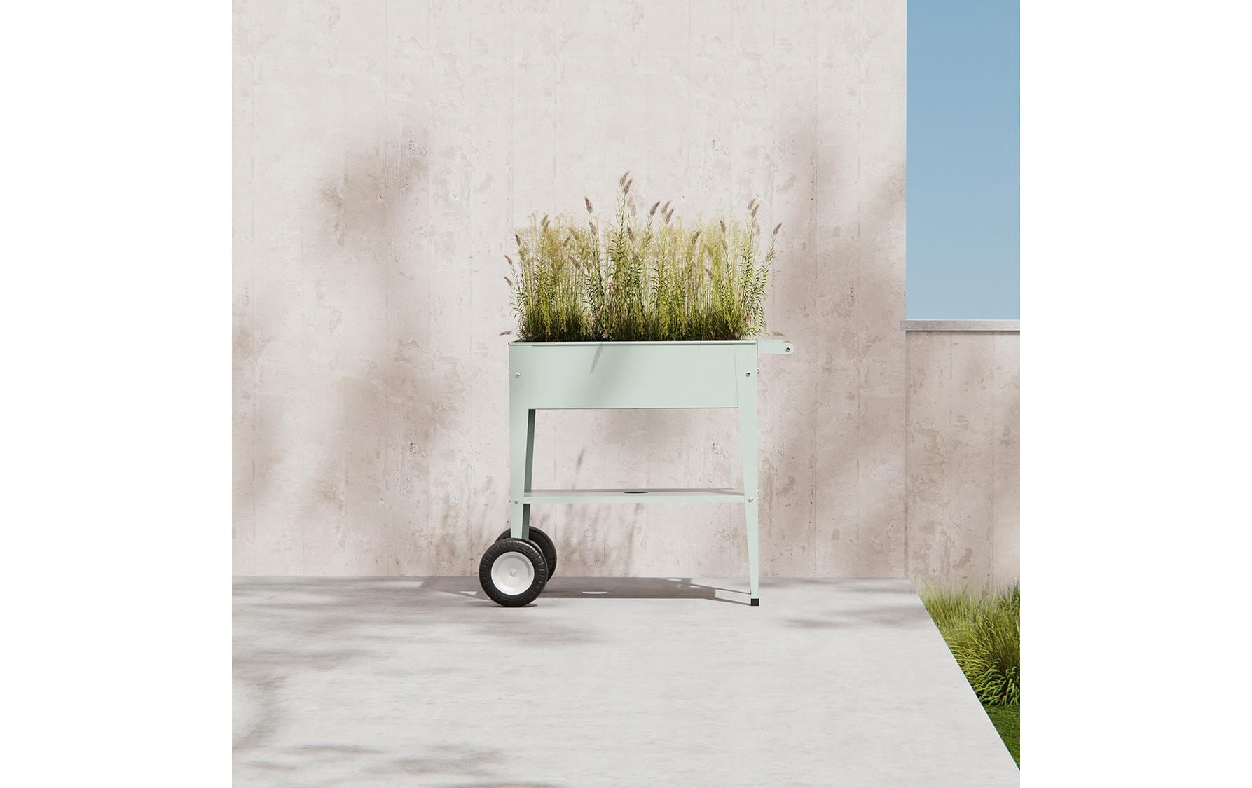 Herstera Garden Hochbeet »Urban Garden Wagen 75 x 35 x 80 cm« 47 l, BxTxH: 35x75x80 cm