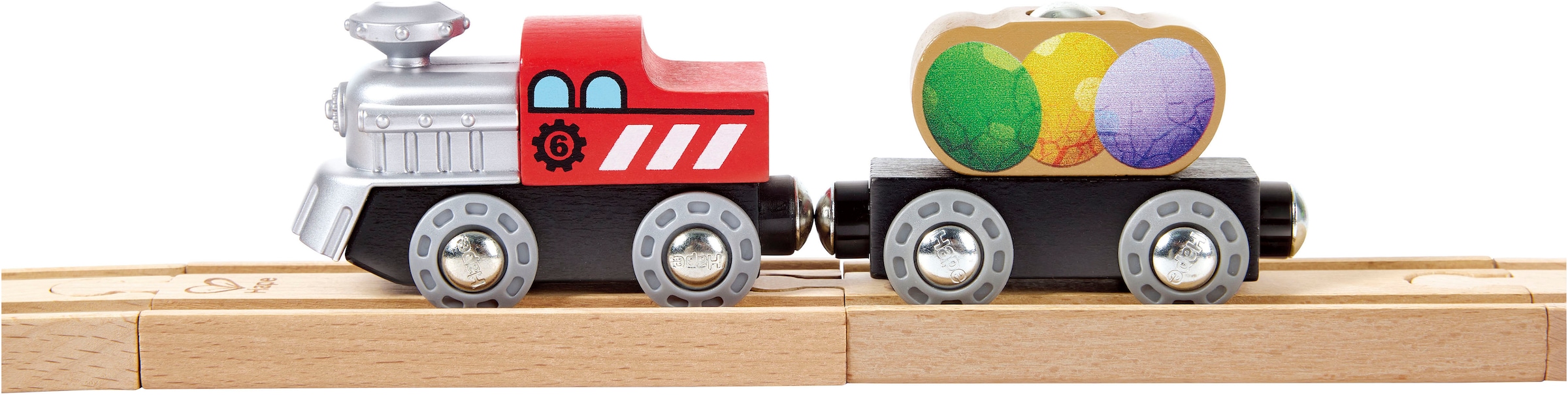 Hape Train jouet »Dino-Eisenbahn-Abenteuer« mit Licht- und Soundfuntkion